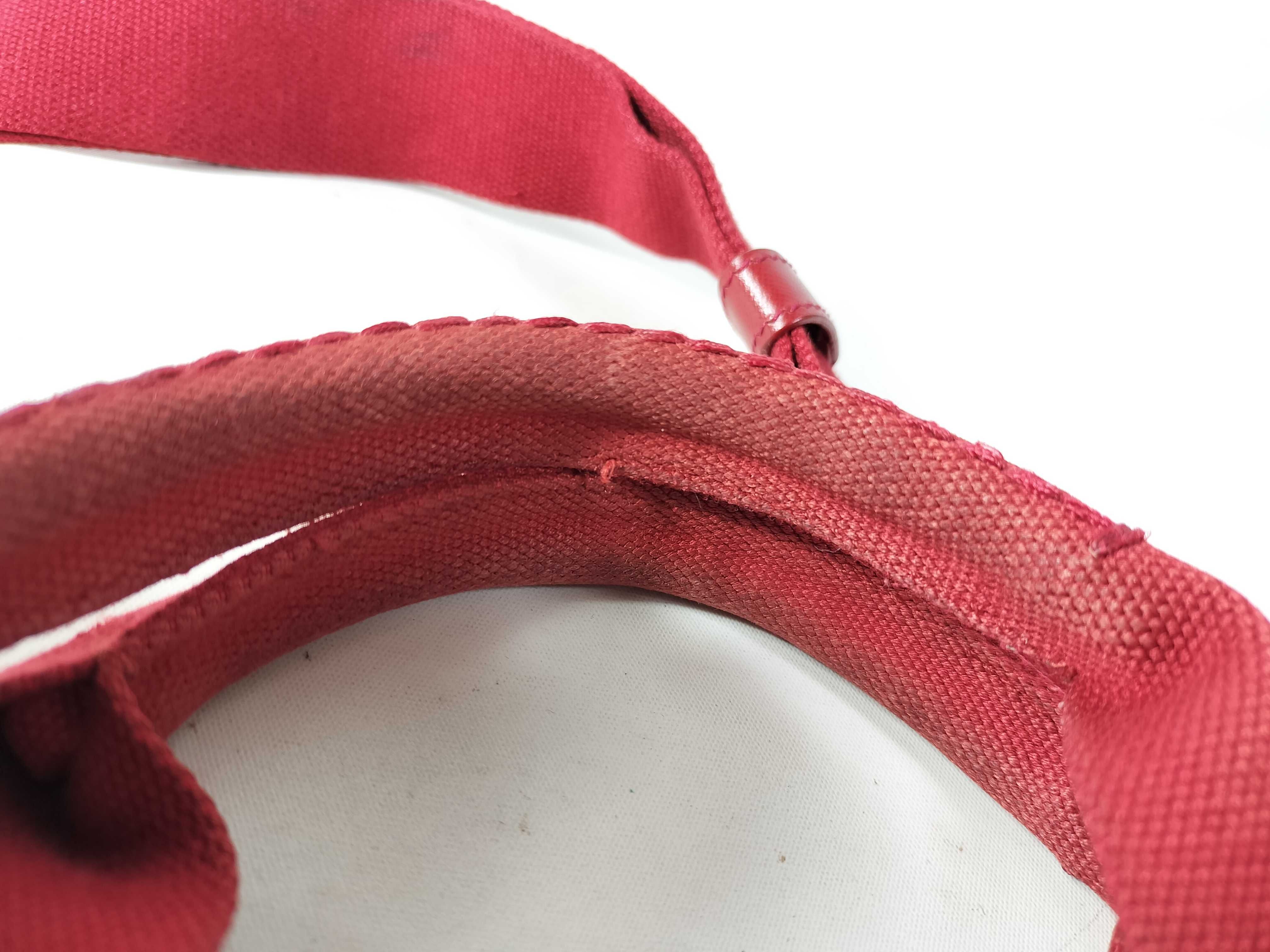 Canapa Mini Handbag with Shoulder Strap, Red — view 4