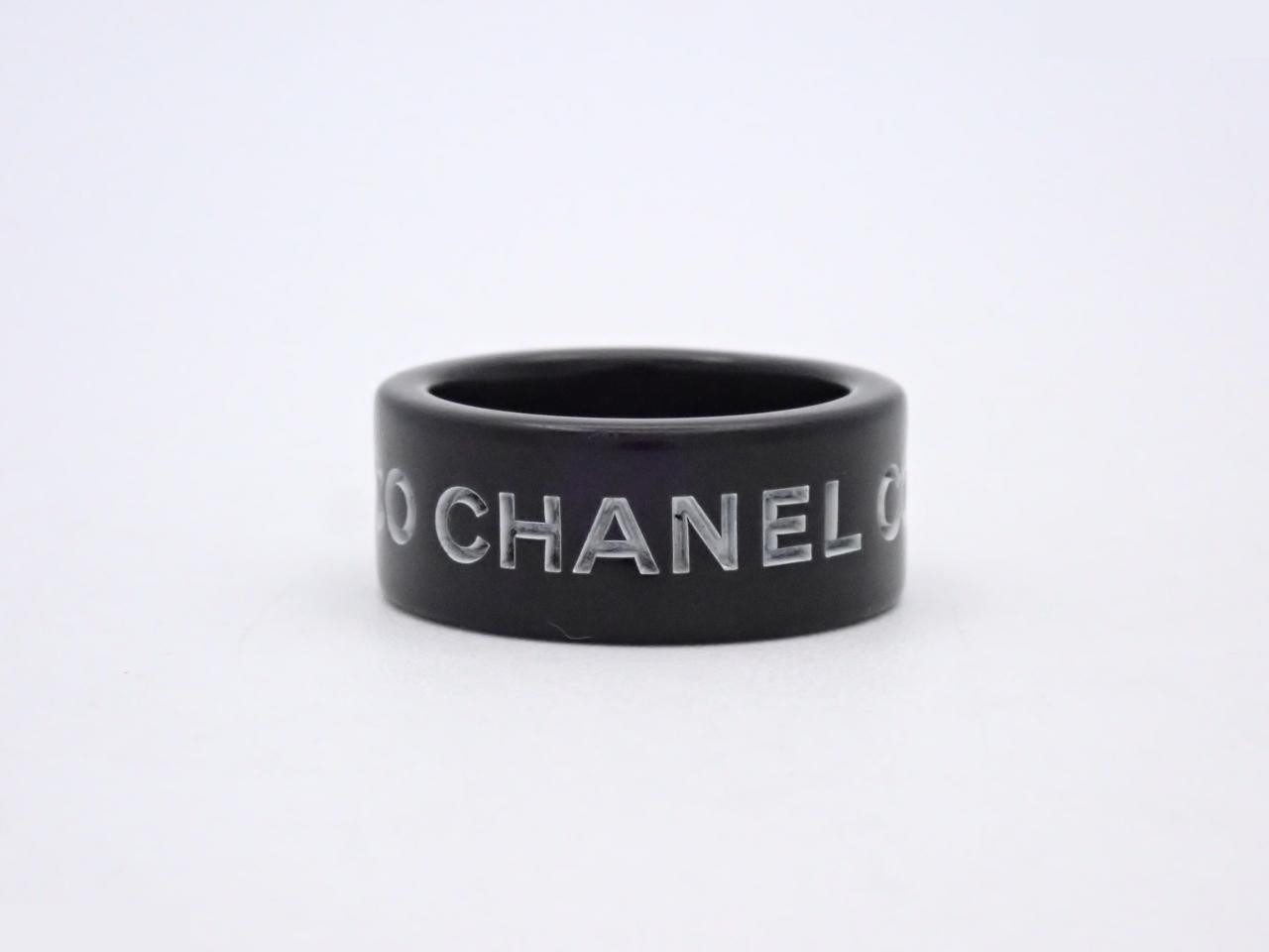 ring, plastic, black, size #13