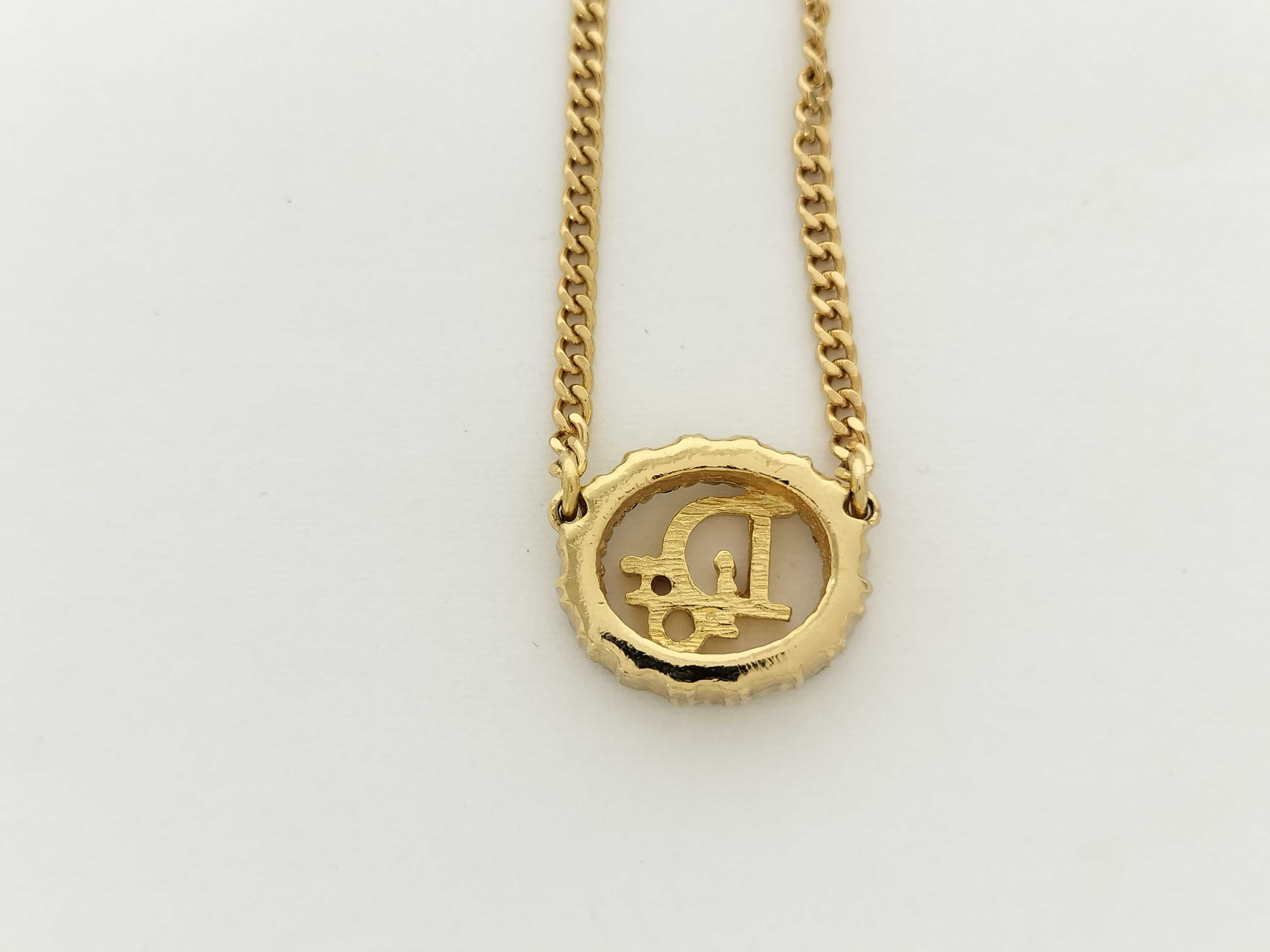 Logo Rhinestone Necklace — view 2