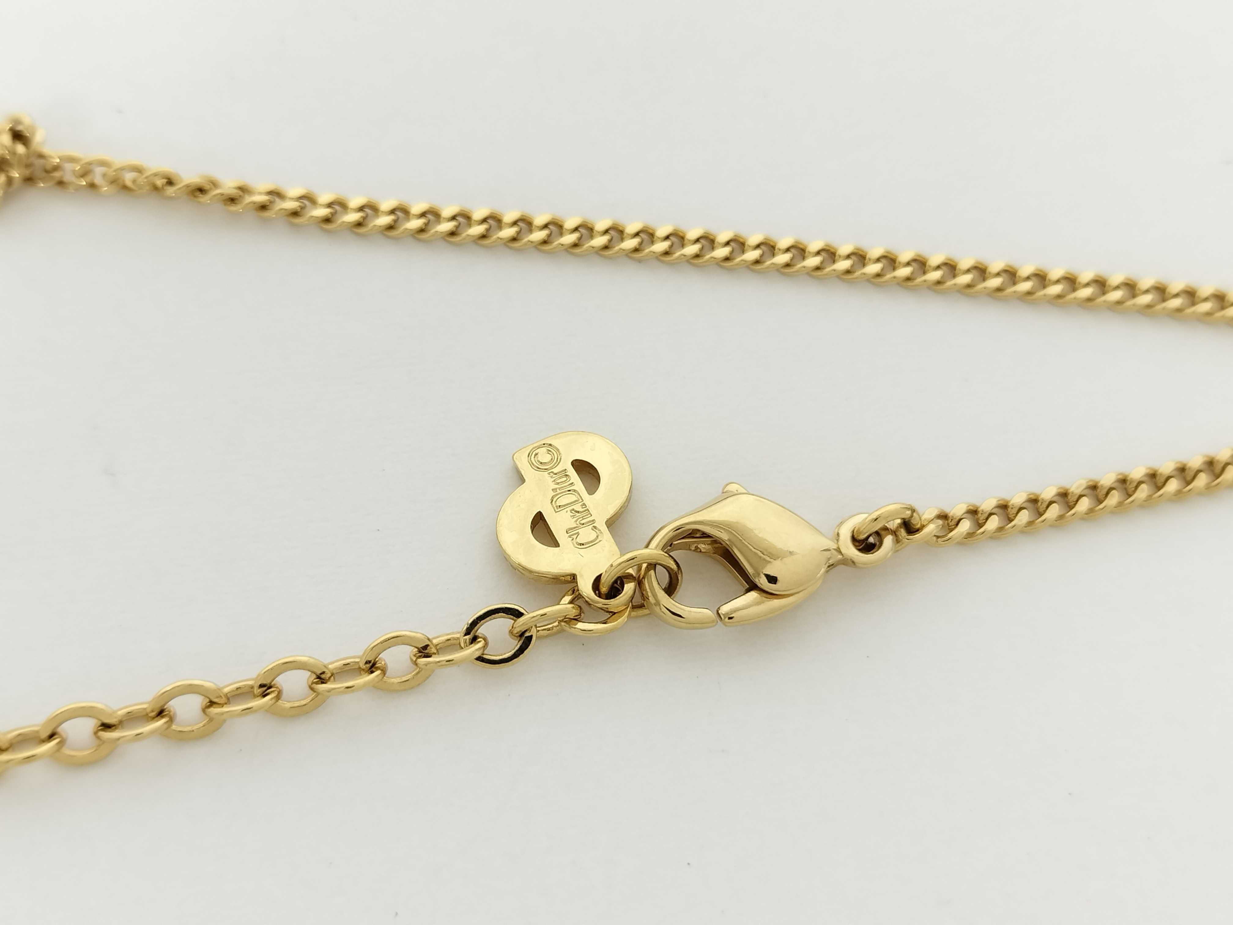 Logo Rhinestone Necklace — view 4