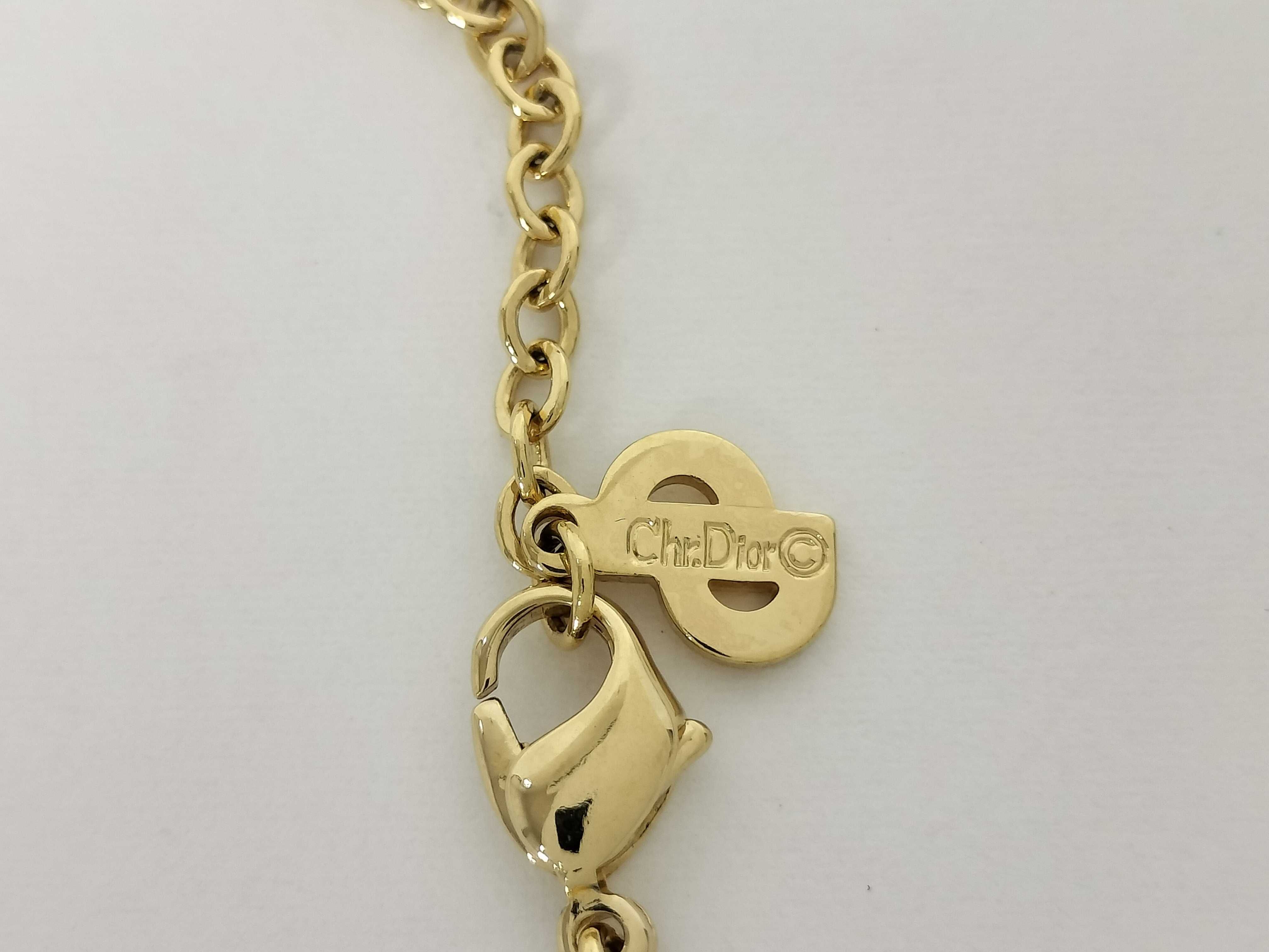 Logo Rhinestone Necklace — view 5