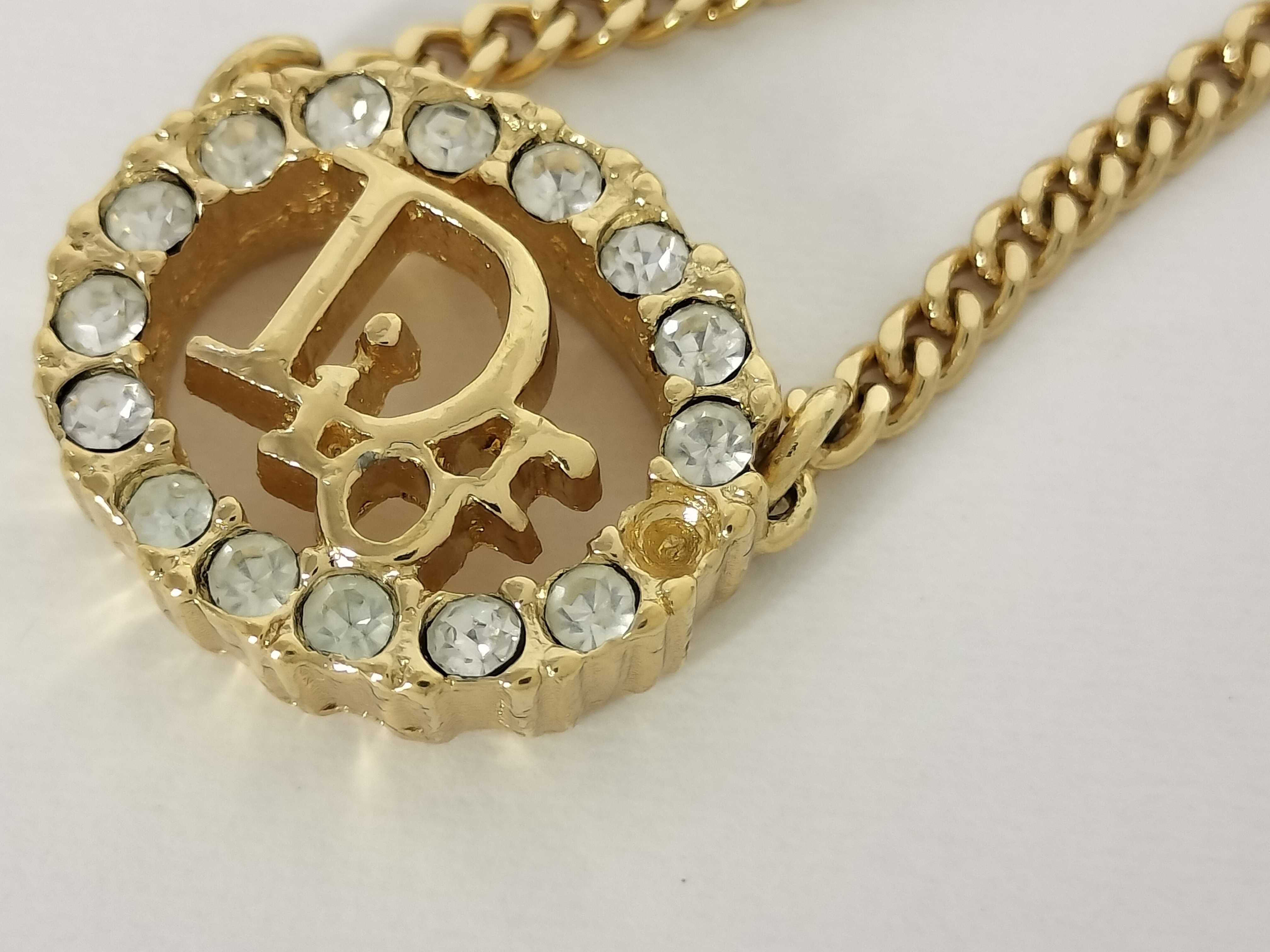 Logo Rhinestone Necklace — view 7