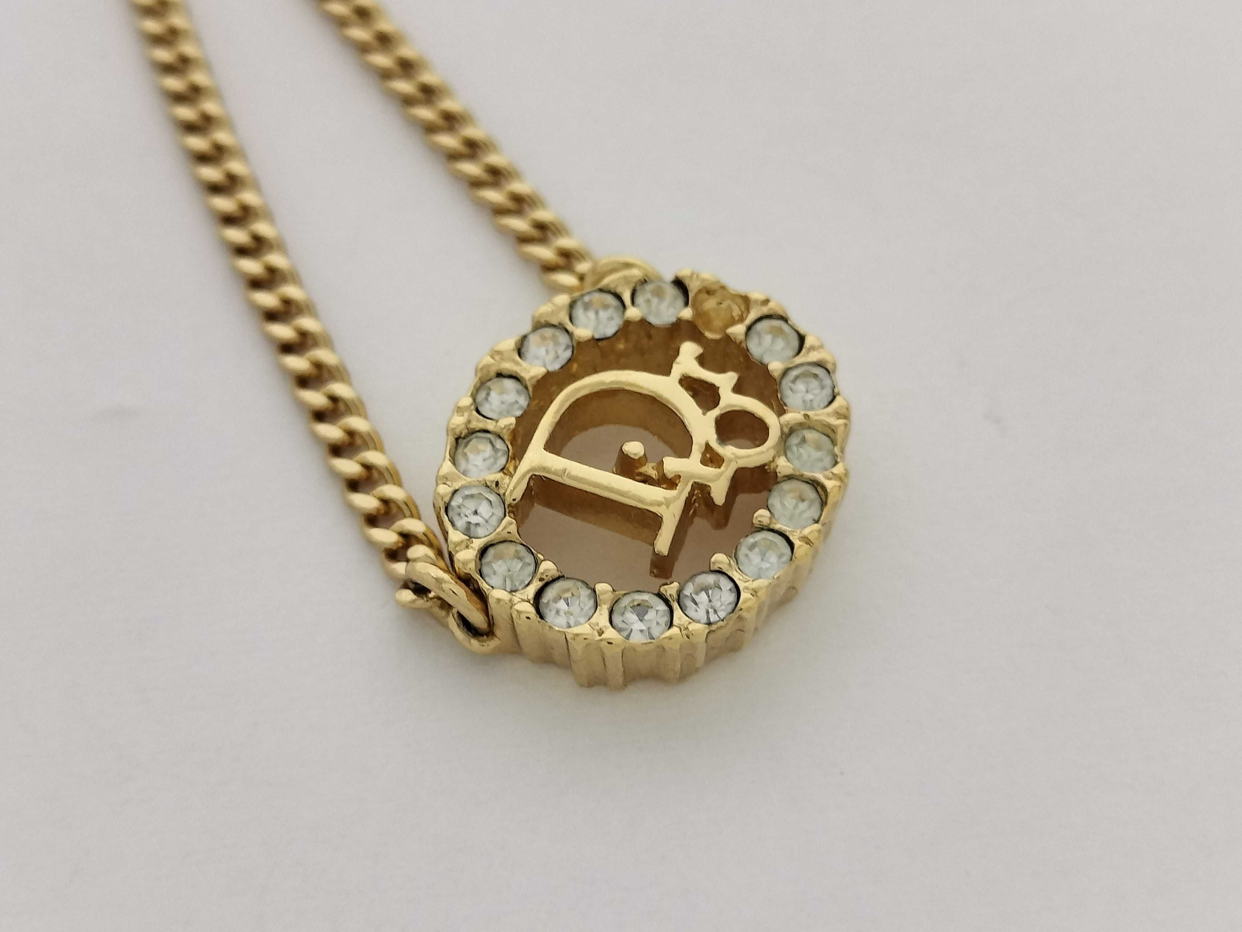 Logo Rhinestone Necklace — view 8