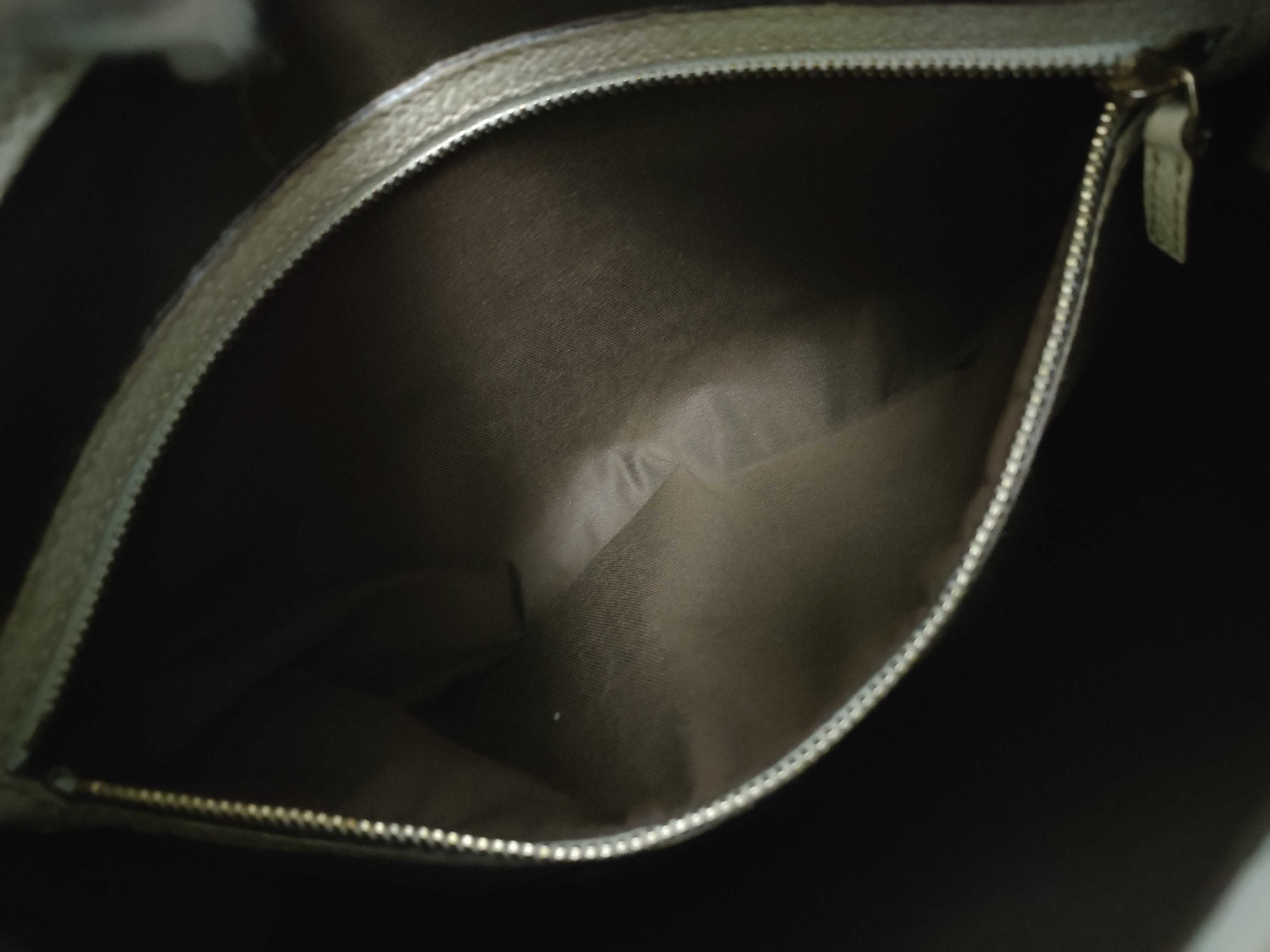 GG Canvas White Canvas GG Monogram Shoulder Bag — view 12