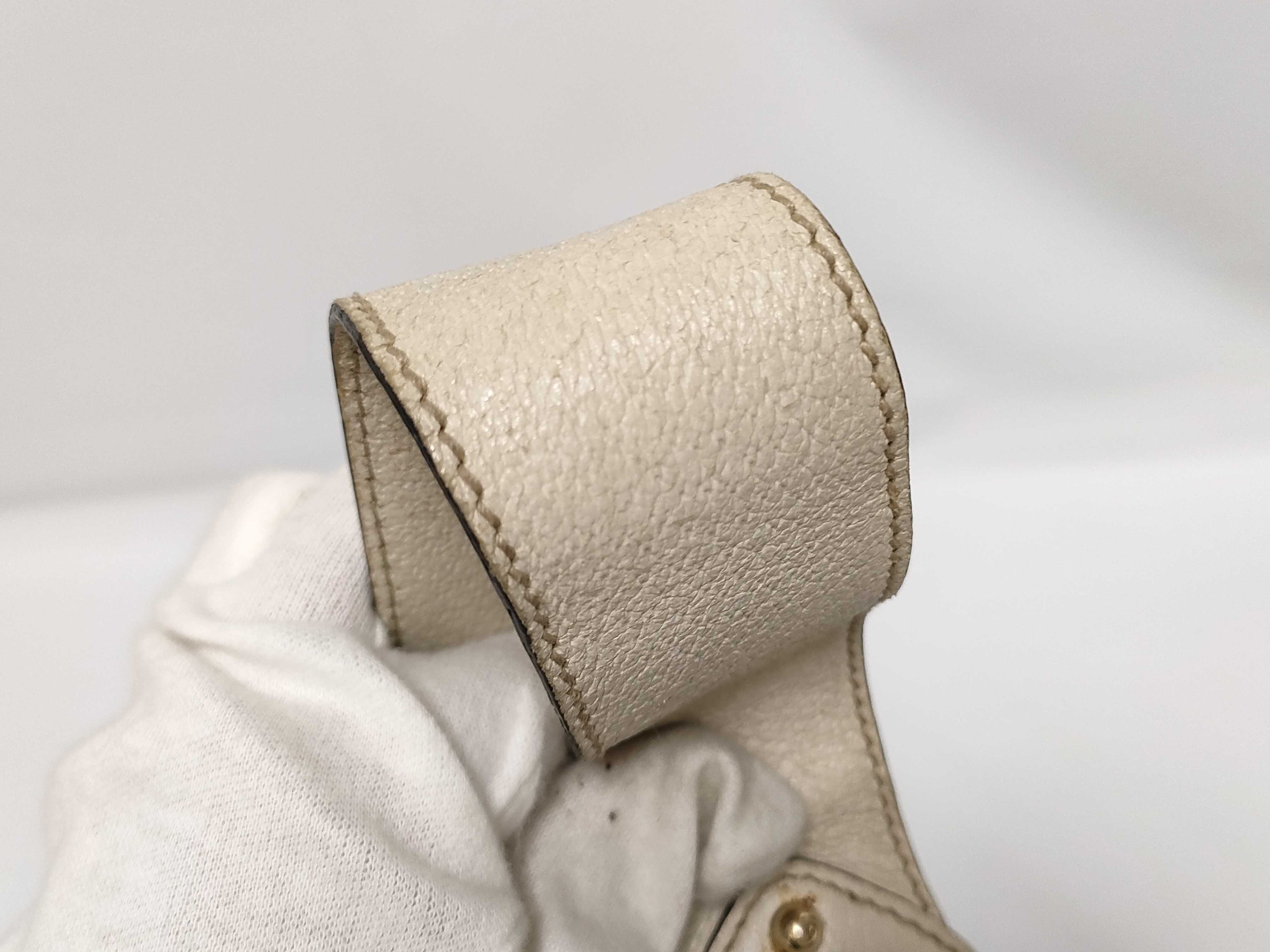 GG Canvas White Canvas GG Monogram Shoulder Bag — view 3