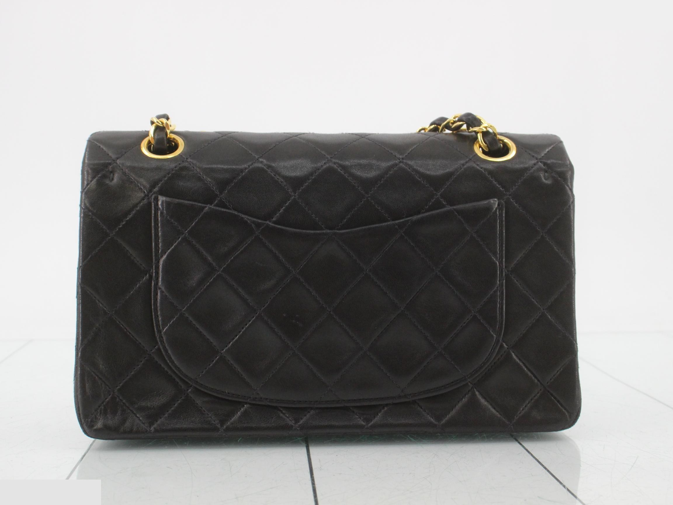 Matelassé 23 Double Flap Lambskin Chain Shoulder Bag (Series 2) — view 2
