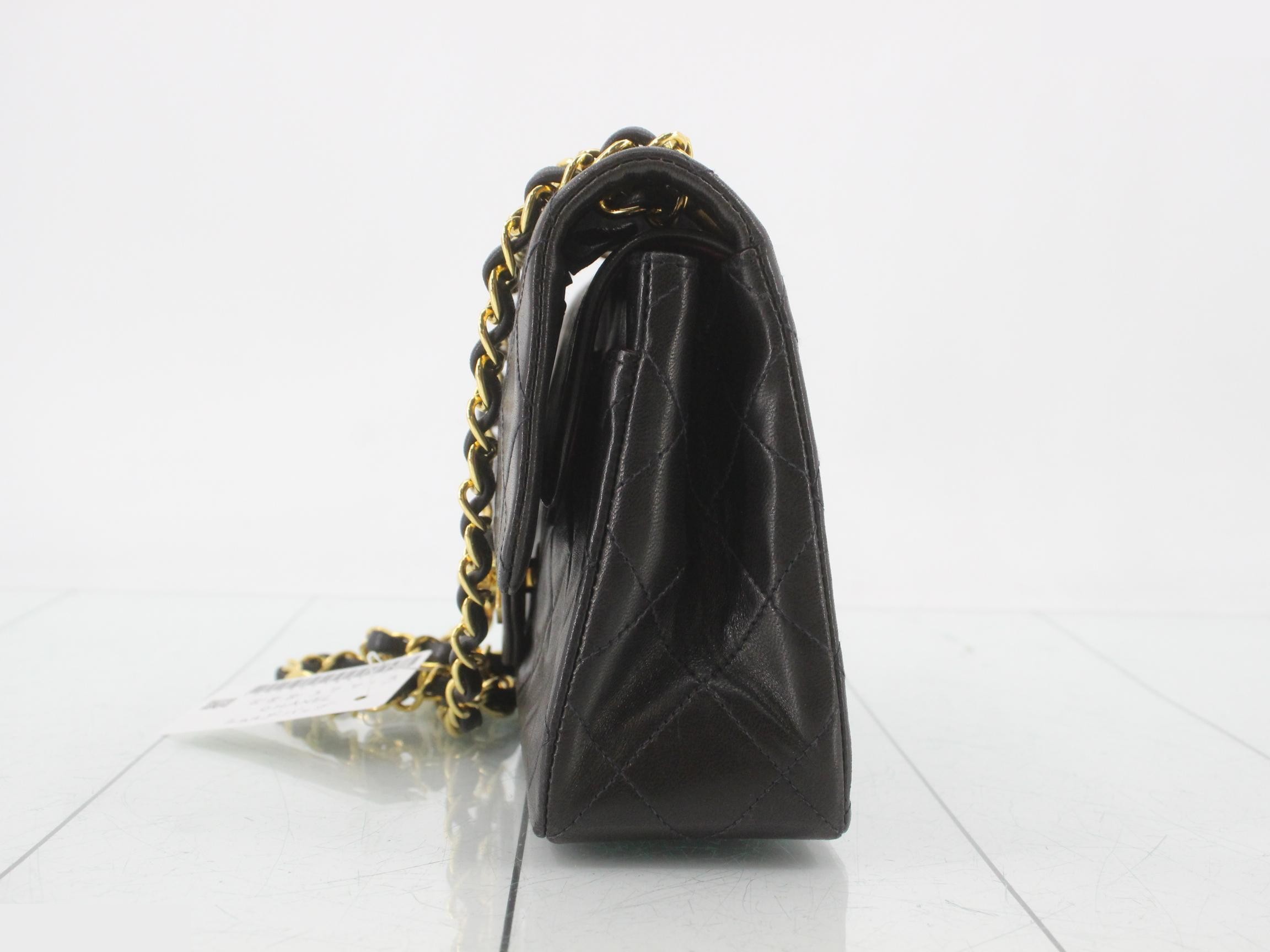 Matelassé 23 Double Flap Lambskin Chain Shoulder Bag (Series 2) — view 3