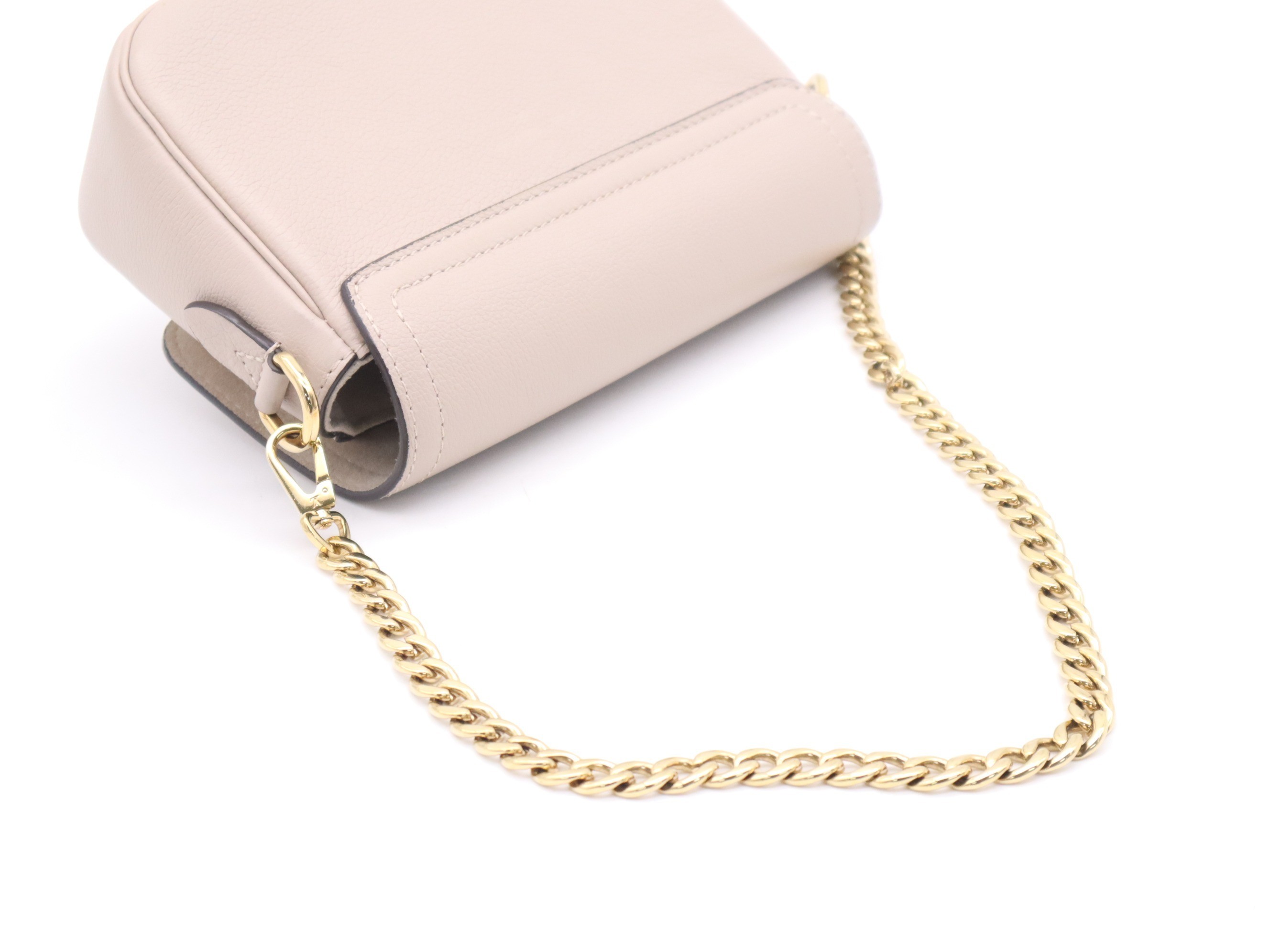 Leather Lockme Tender with shoulder strap and dust bag. — view 6