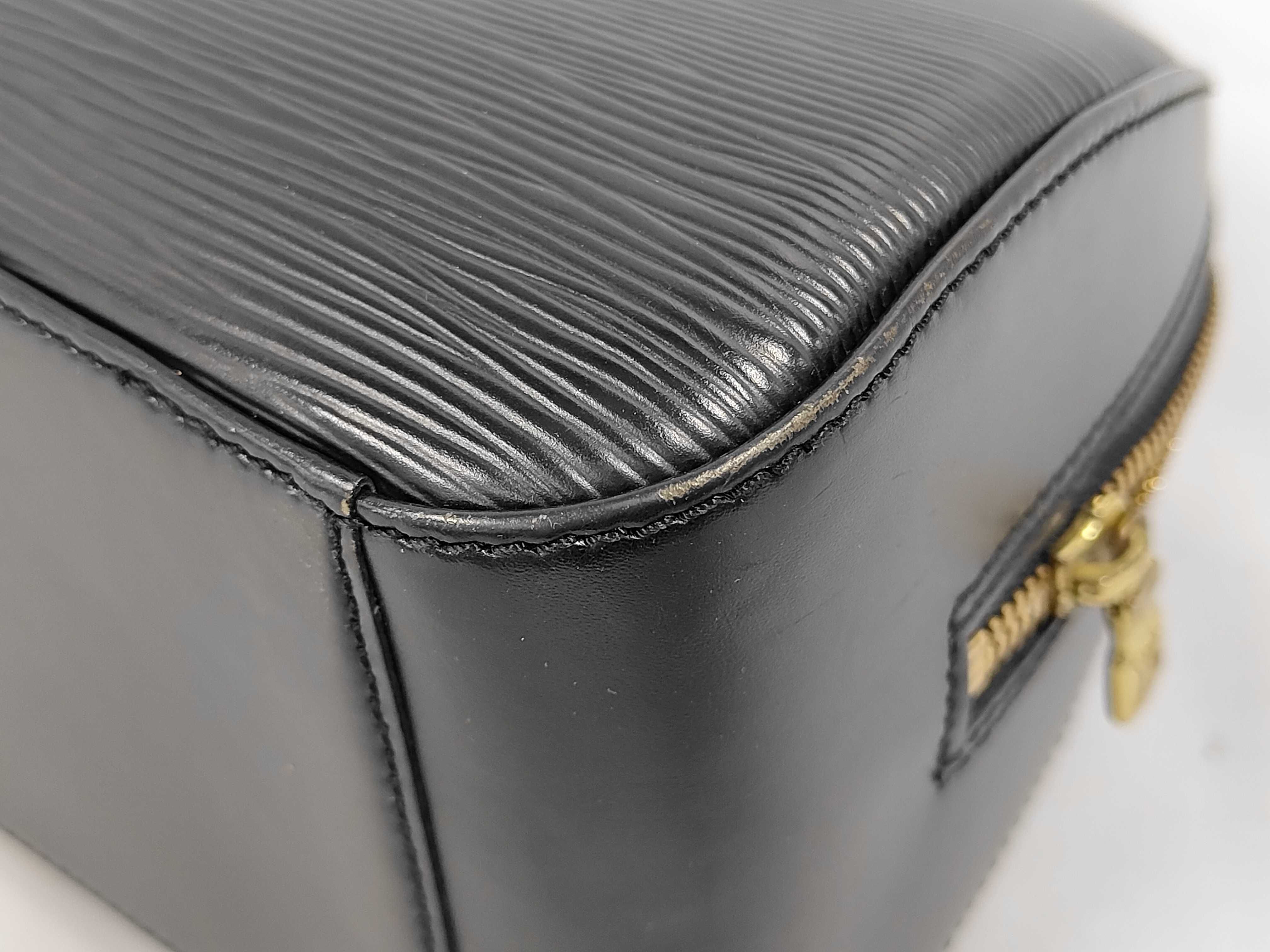 Jasmine Epi Black Handbag — view 4