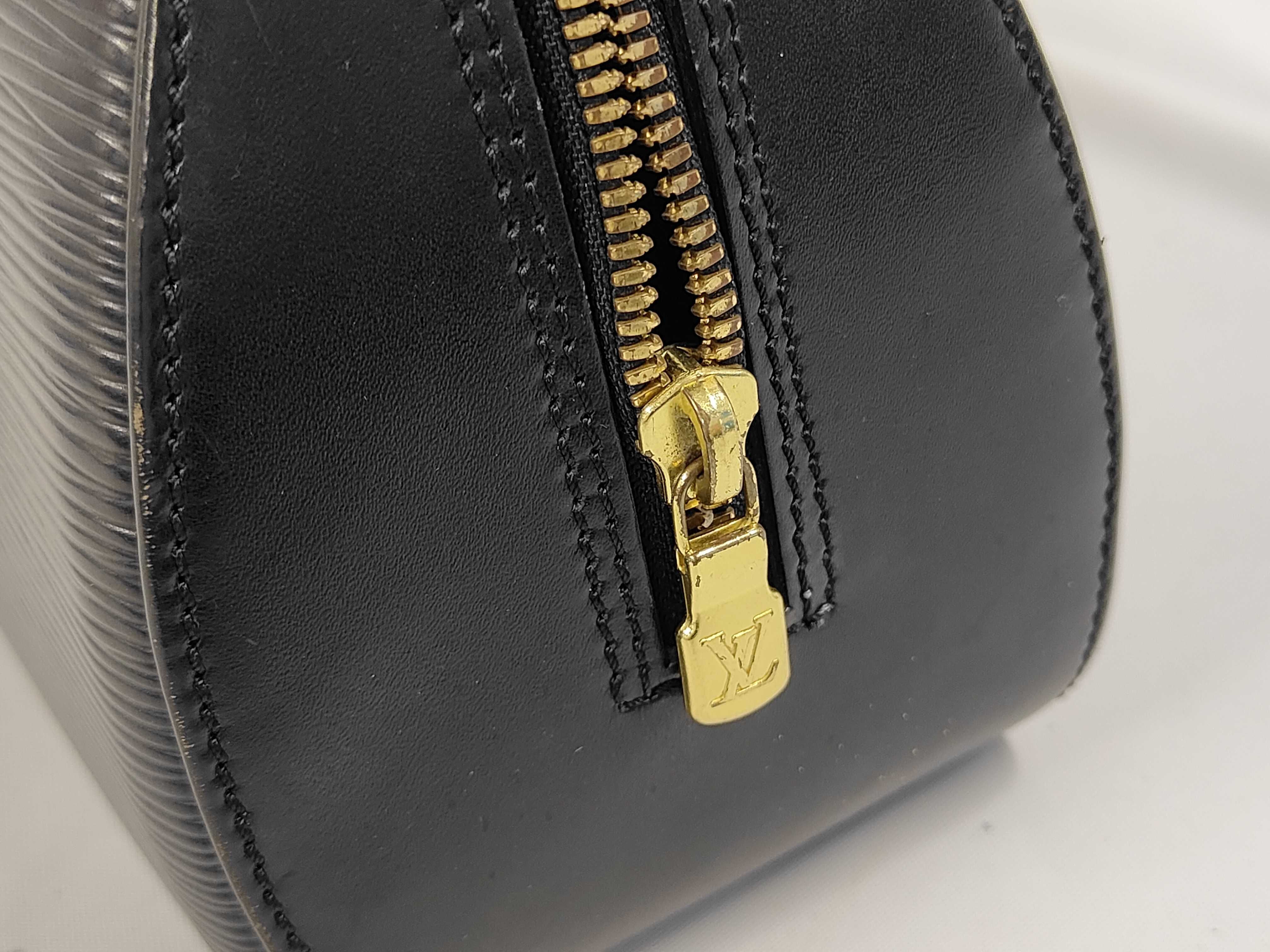 Jasmine Epi Black Handbag — view 9