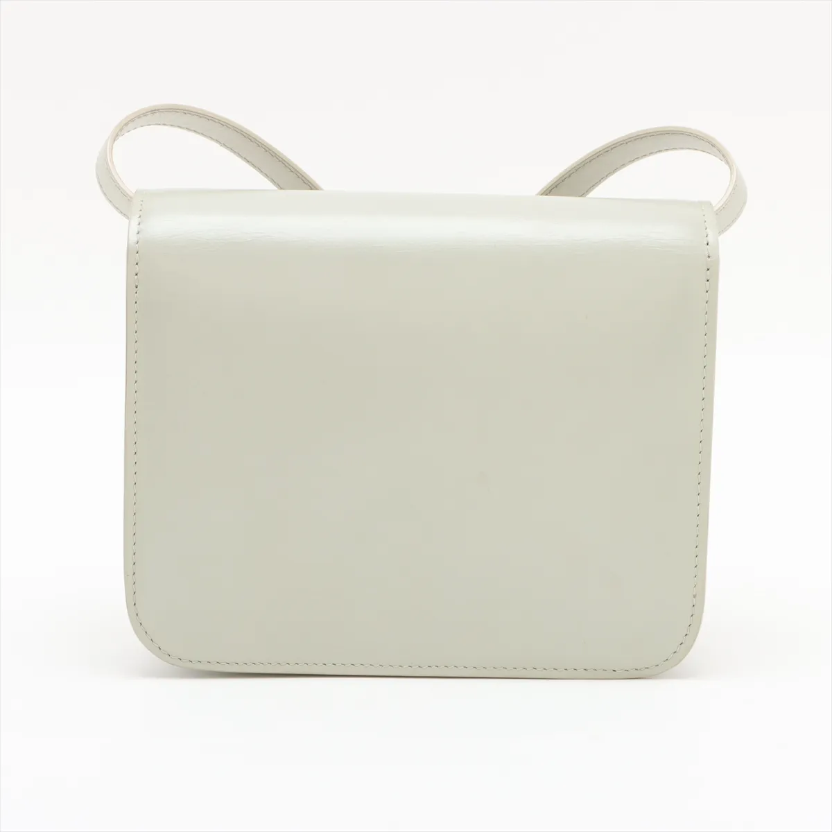 Classic Box Small Leather Shoulder Bag Green F Mark — view 2