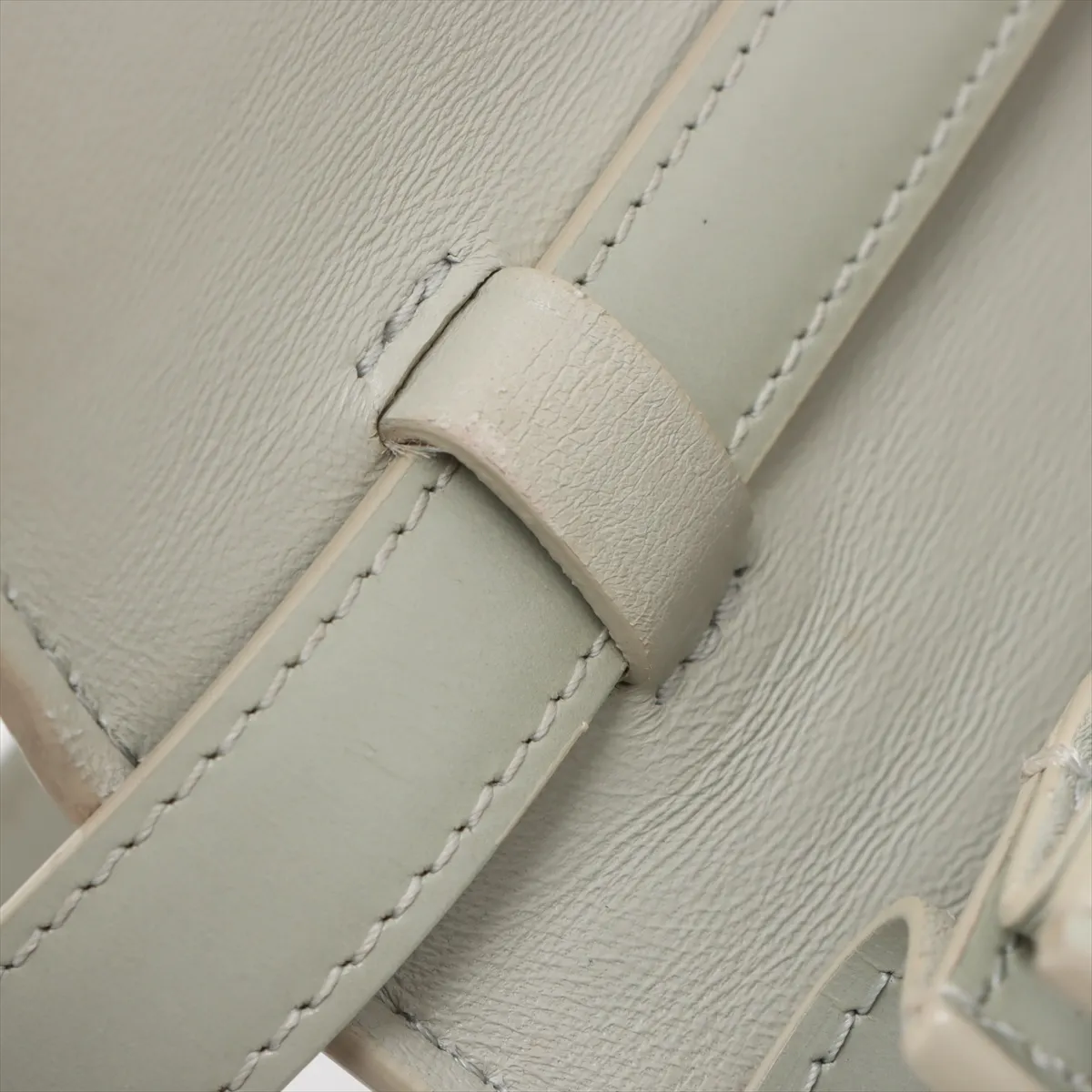 Classic Box Small Leather Shoulder Bag Green F Mark — view 10