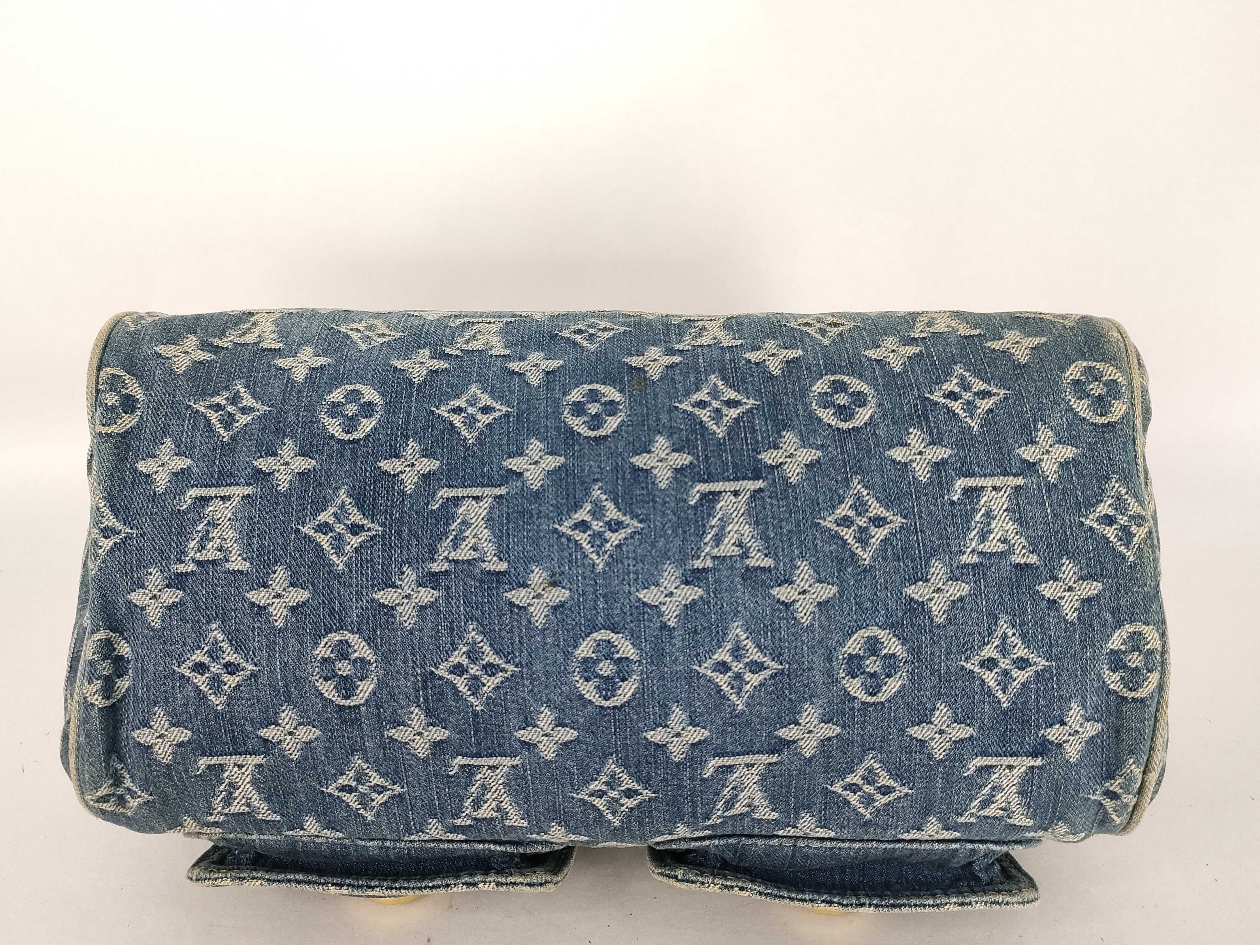 Monogram Denim Neo Speedy M95019 SP0085 Handbag — view 7