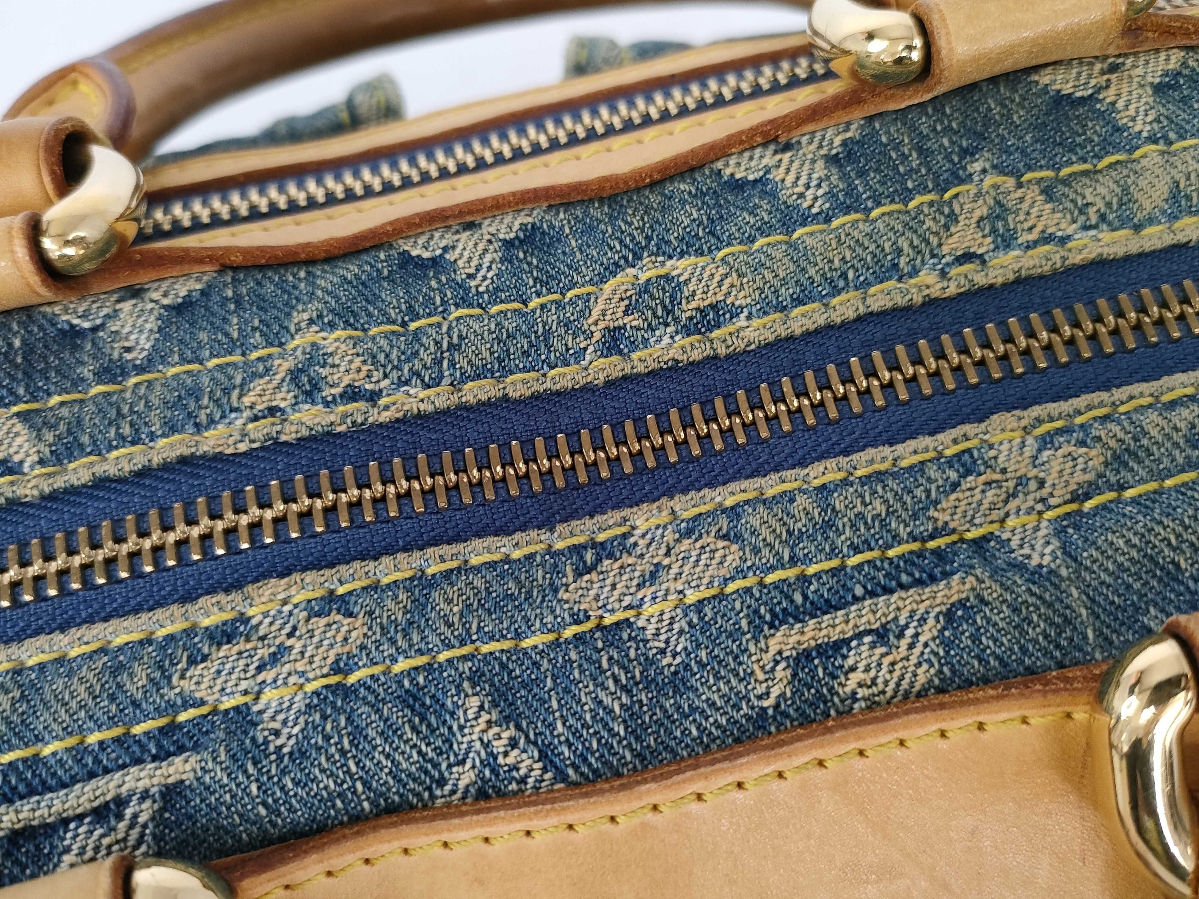 Monogram Denim Neo Speedy M95019 SP0085 Handbag — view 8