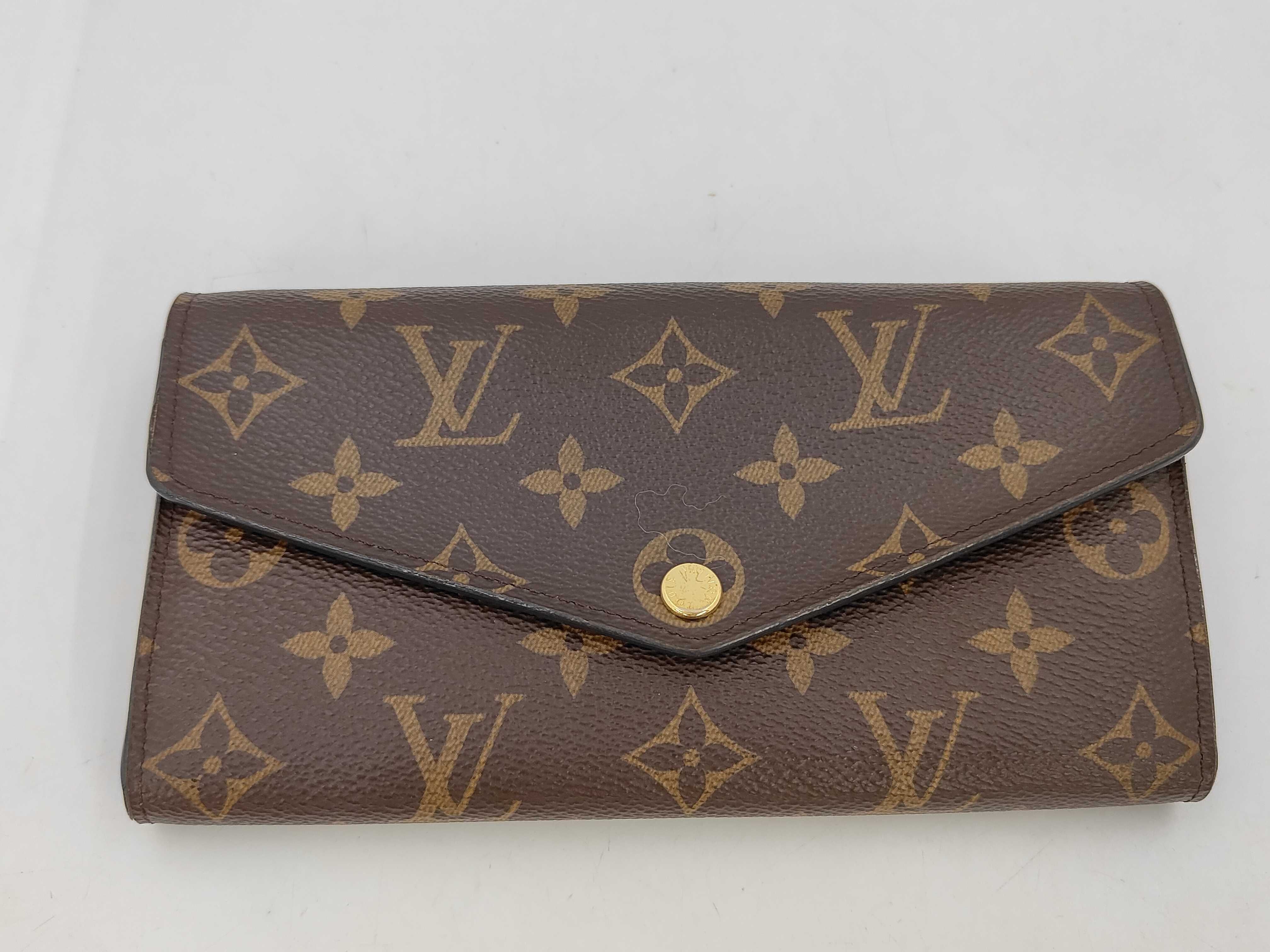 Monogram Brand Bag Sarah Wallet