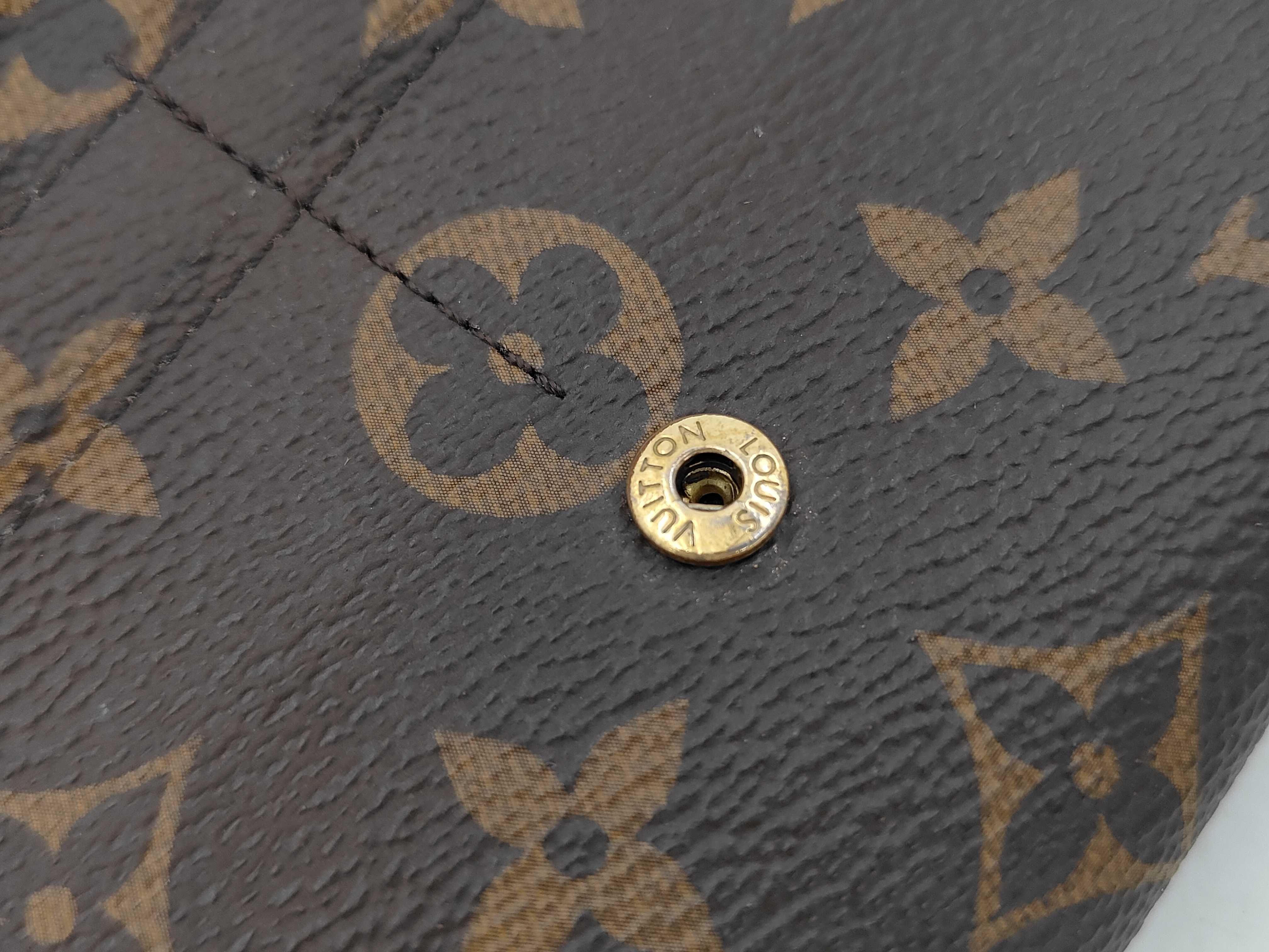 Monogram Brand Bag Sarah Wallet — view 8
