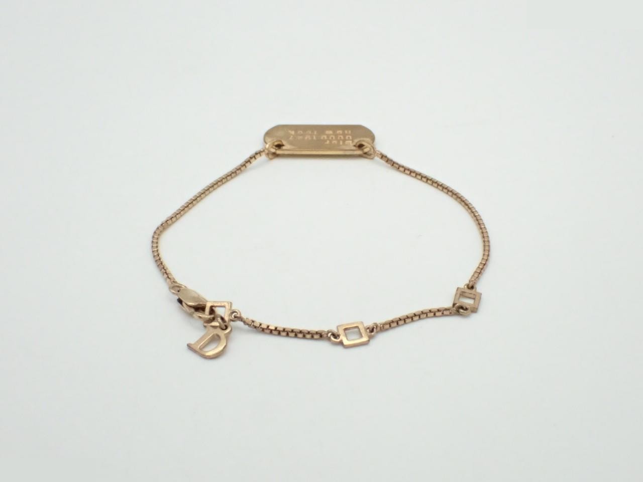 New Look 1947 Dog Tag Plate Bracelet — view 2