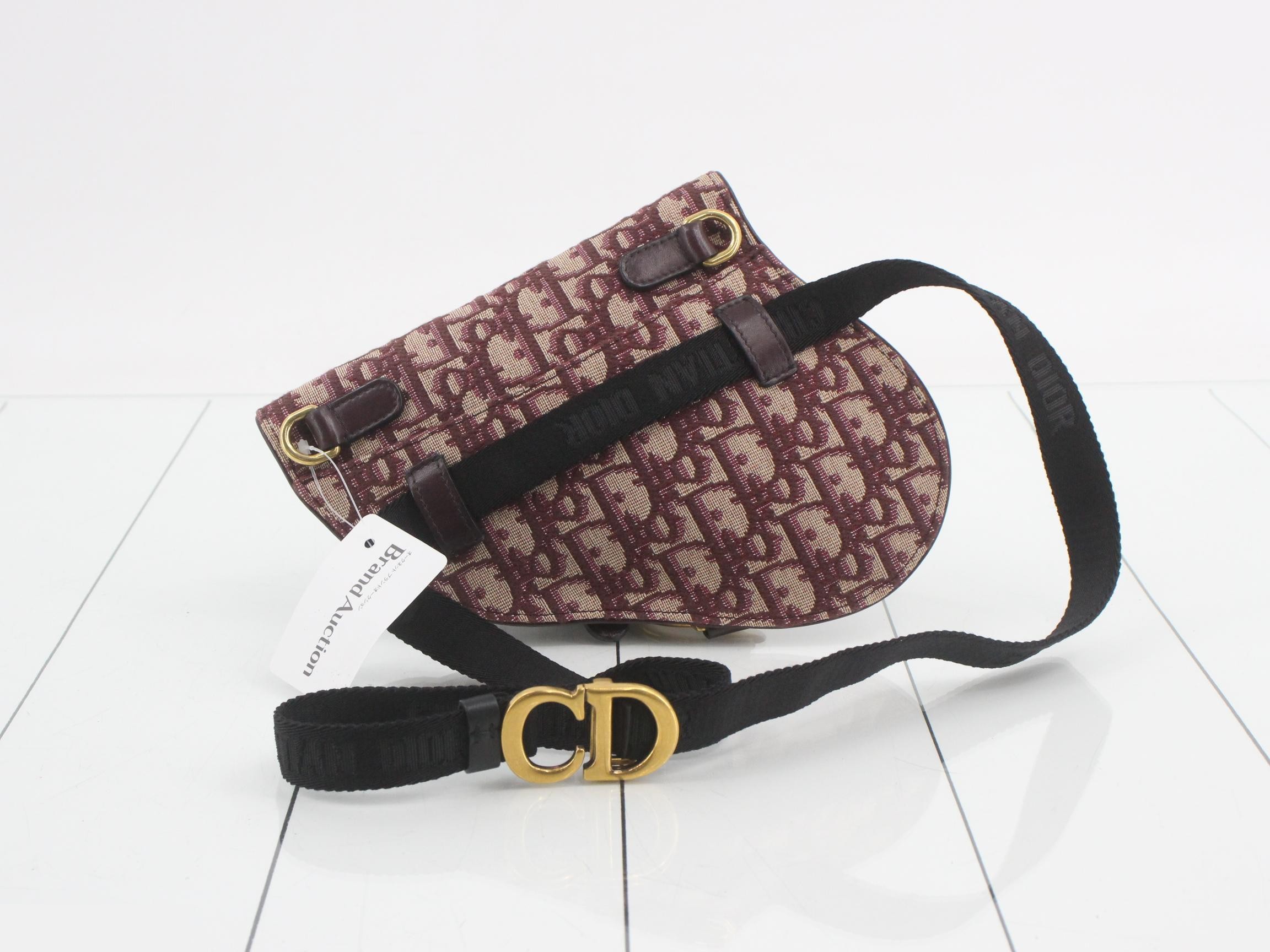 Saddle Body Bag, Red — view 2