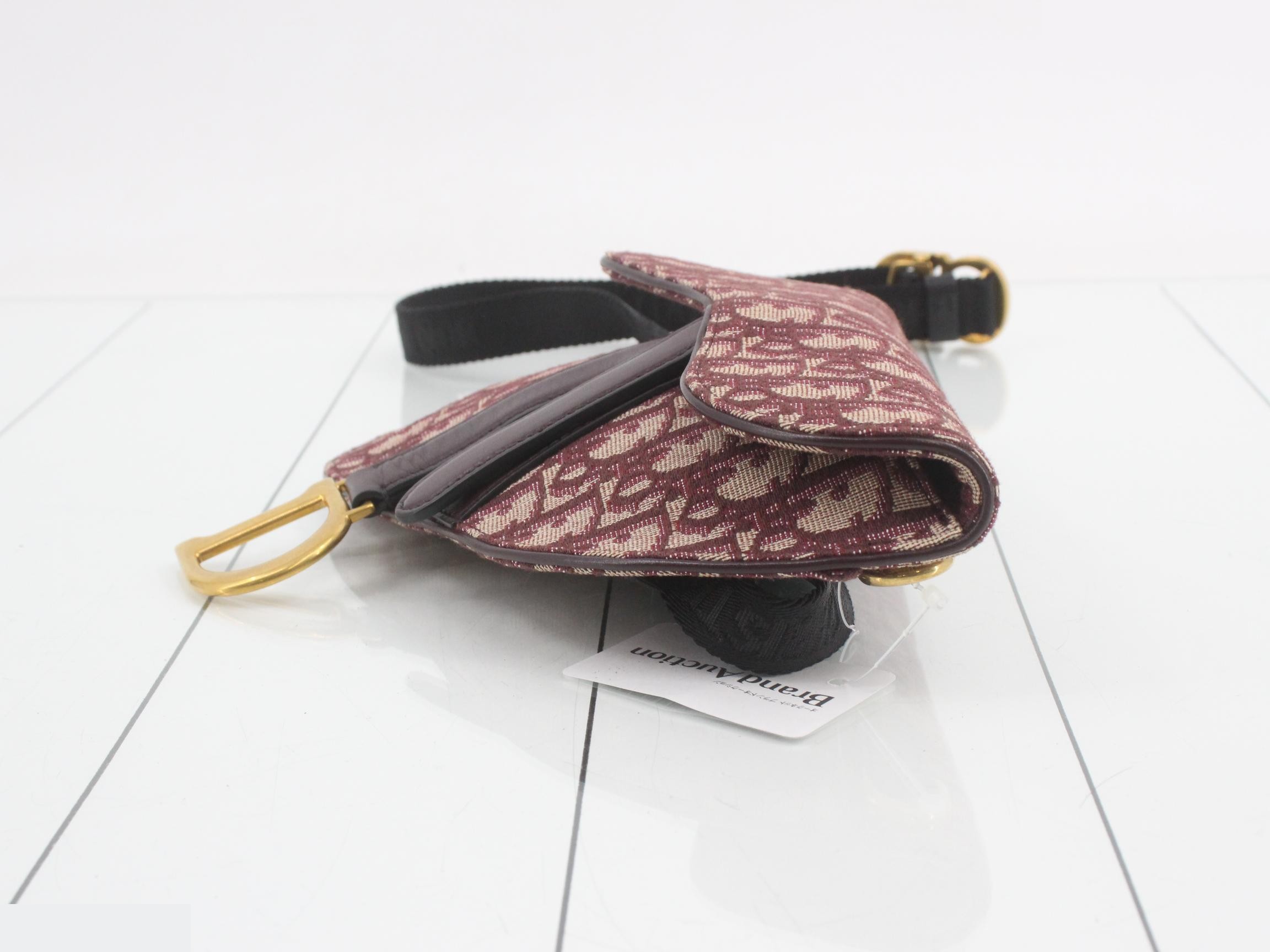 Saddle Body Bag, Red — view 3