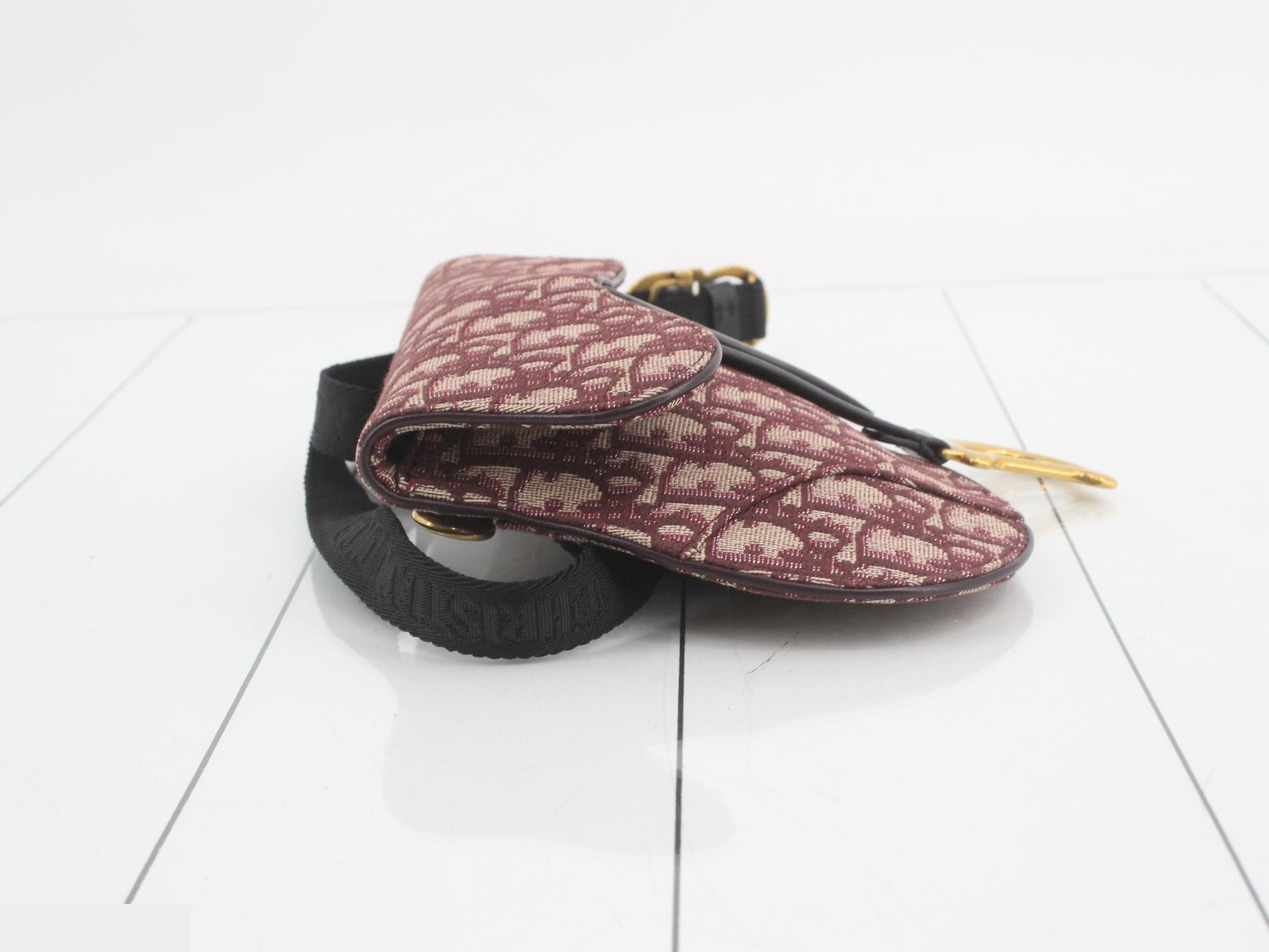 Saddle Body Bag, Red — view 4