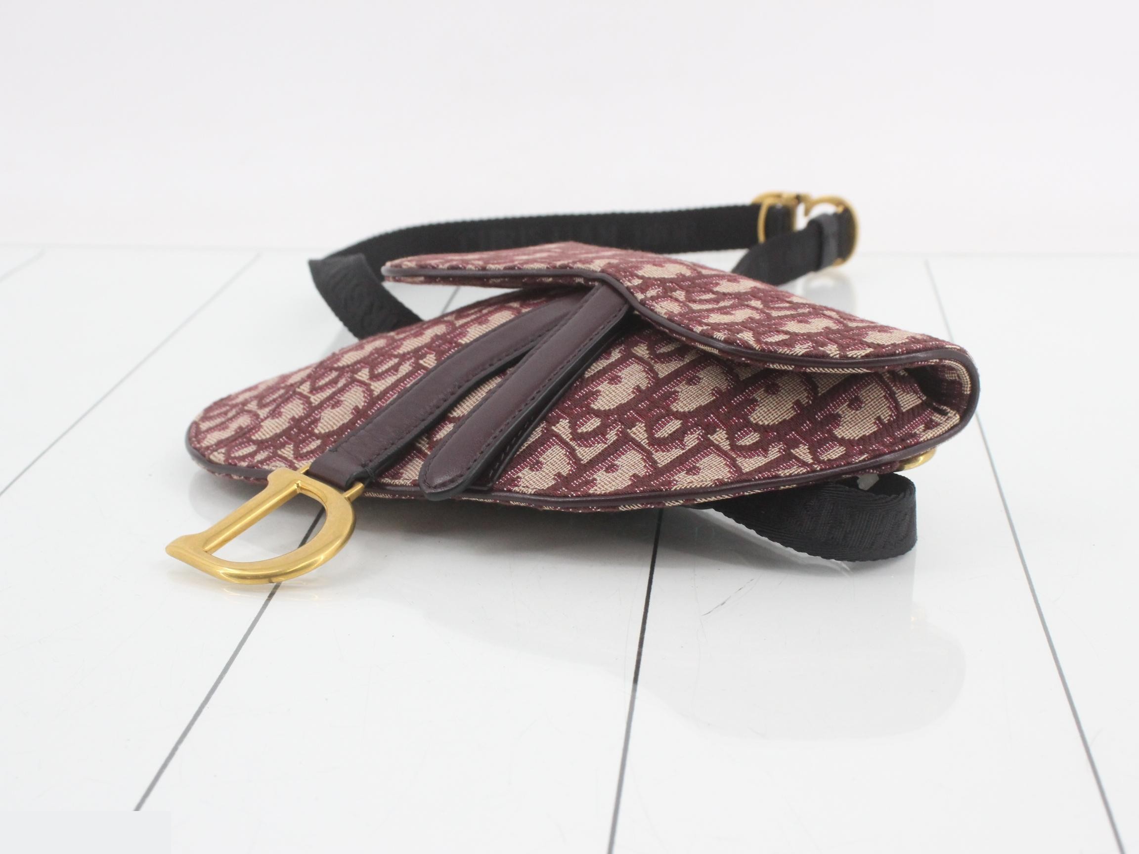 Saddle Body Bag, Red — view 6