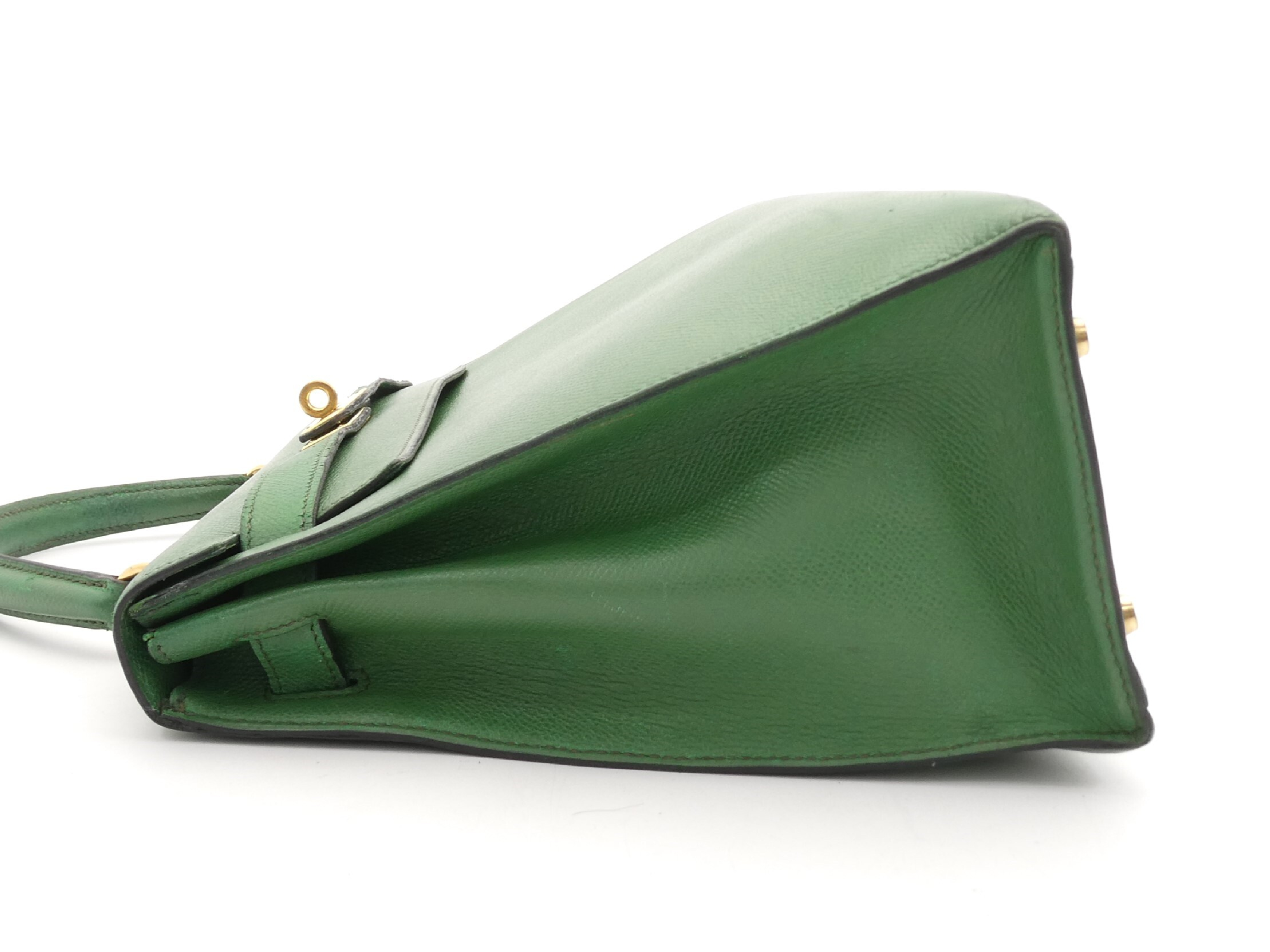Kelly 32 Courchevel 2-Way Handbag with X Stamp — view 3