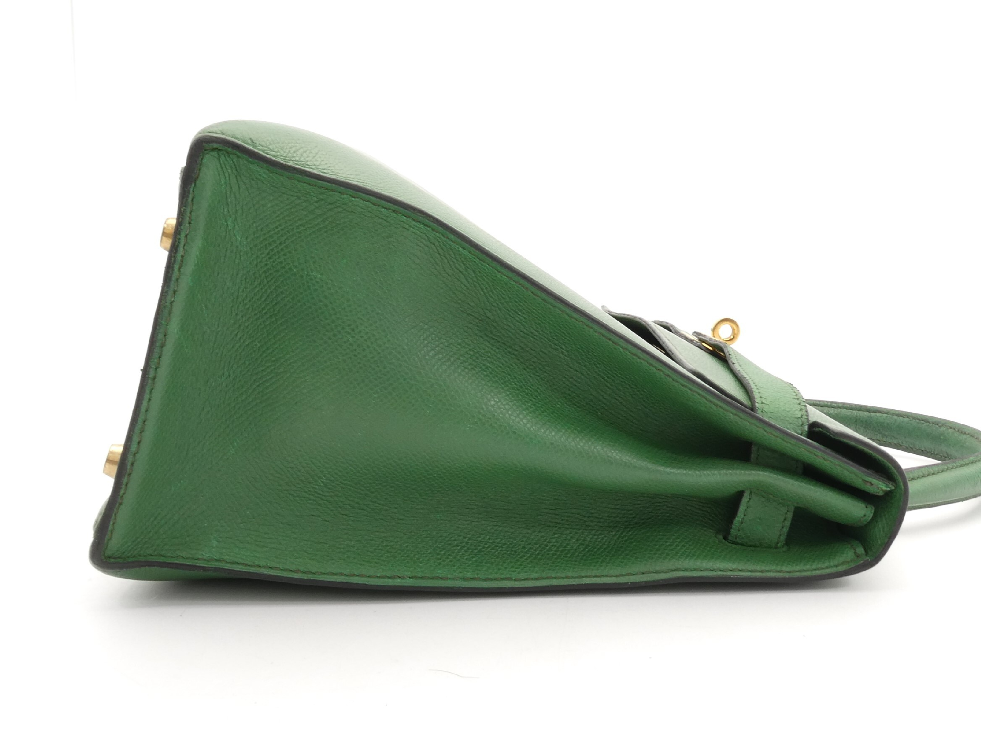 Kelly 32 Courchevel 2-Way Handbag with X Stamp — view 4