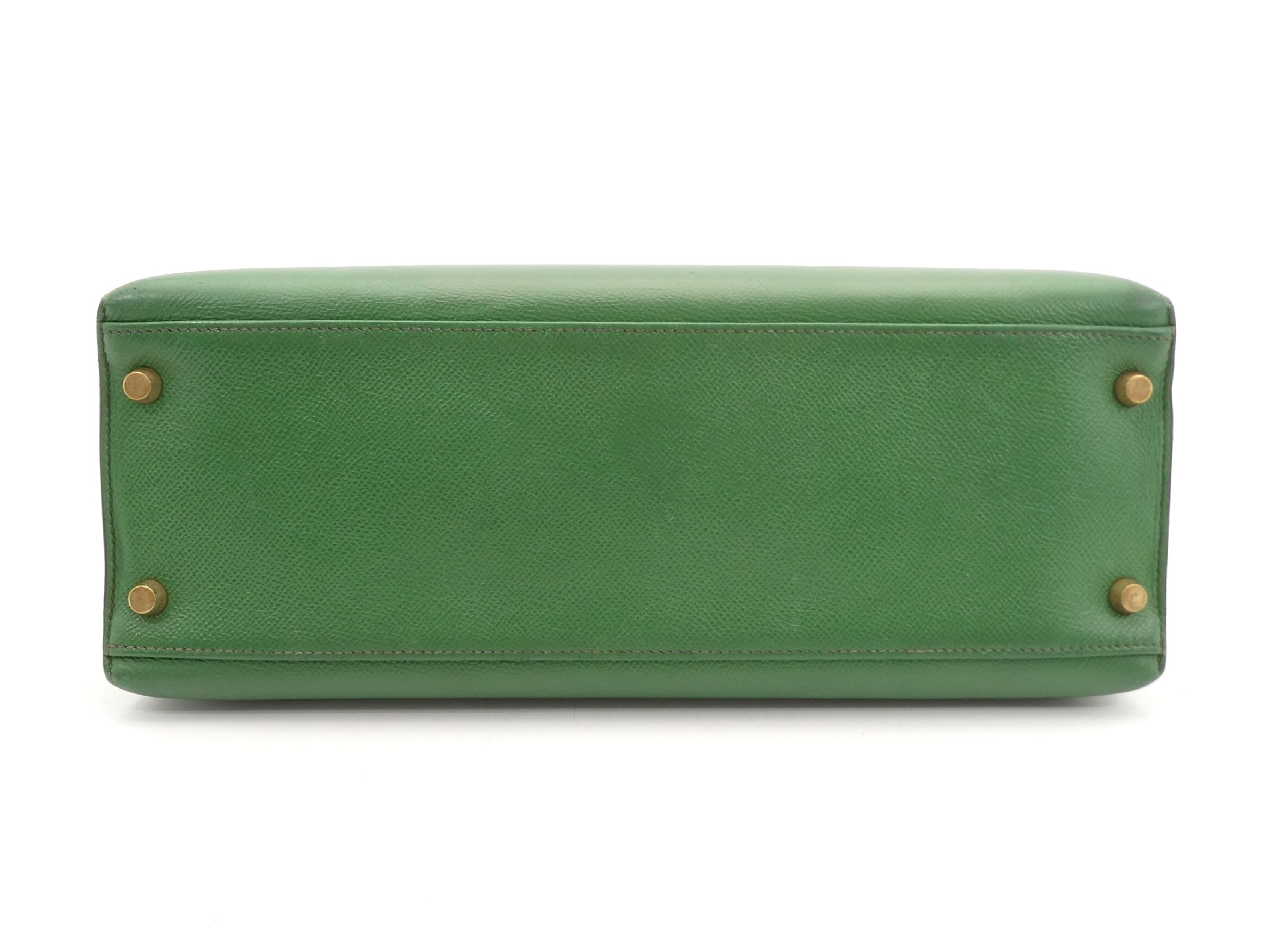 Kelly 32 Courchevel 2-Way Handbag with X Stamp — view 5