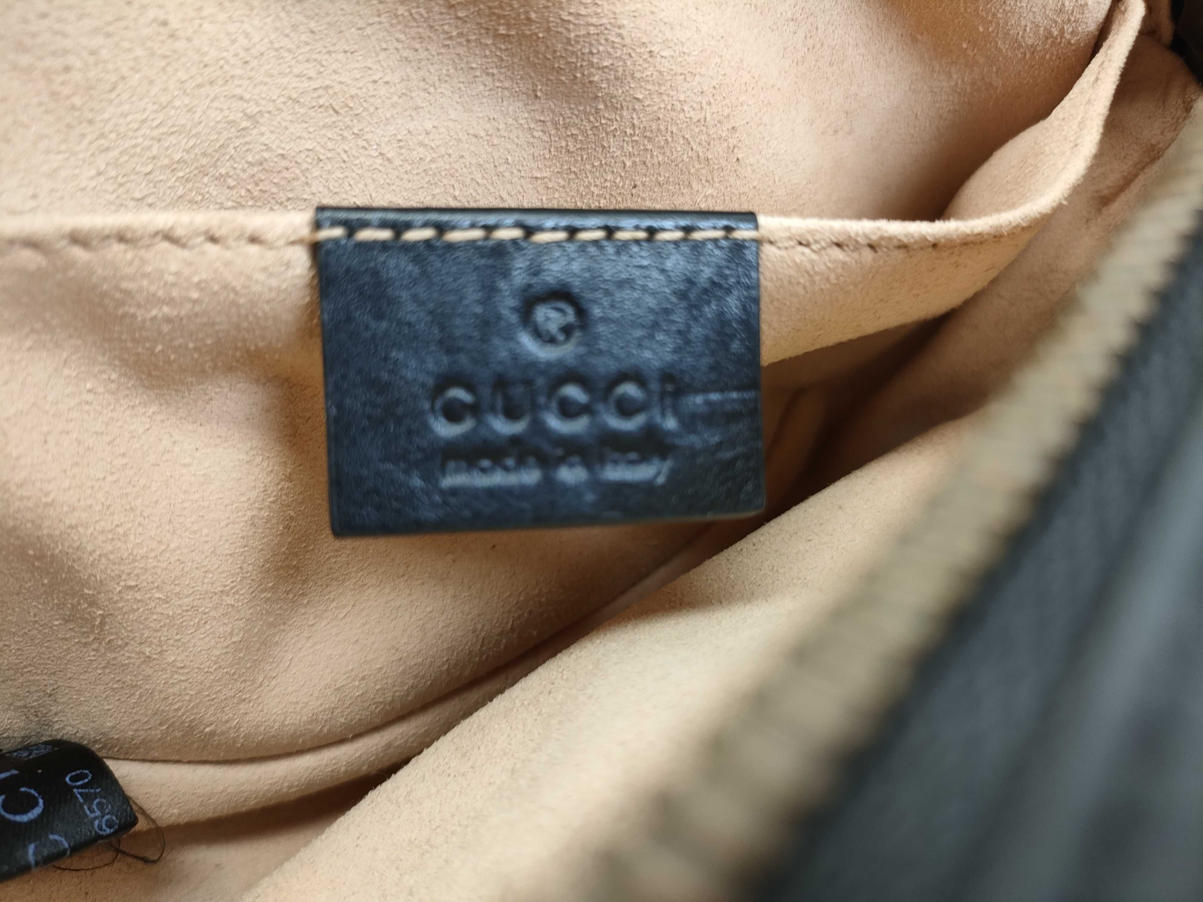 GG Marmont Quilted Belt Bag, Black — view 10