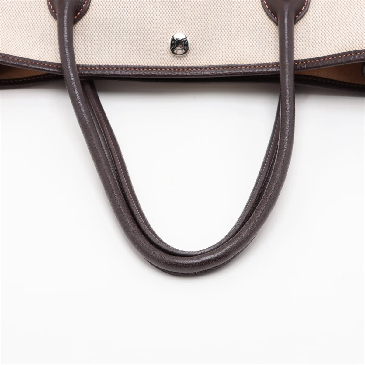 Garden Party 36 PM Toile H x Buffle Beige x Brown Silver Hardware I: 2005 — view 5