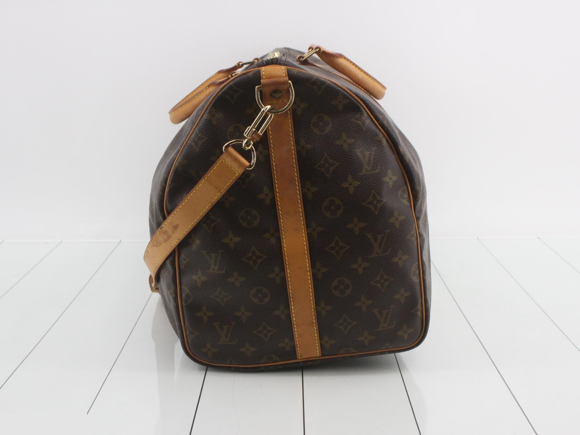 Keepall Bandoulière 55 with shoulder strap — view 3