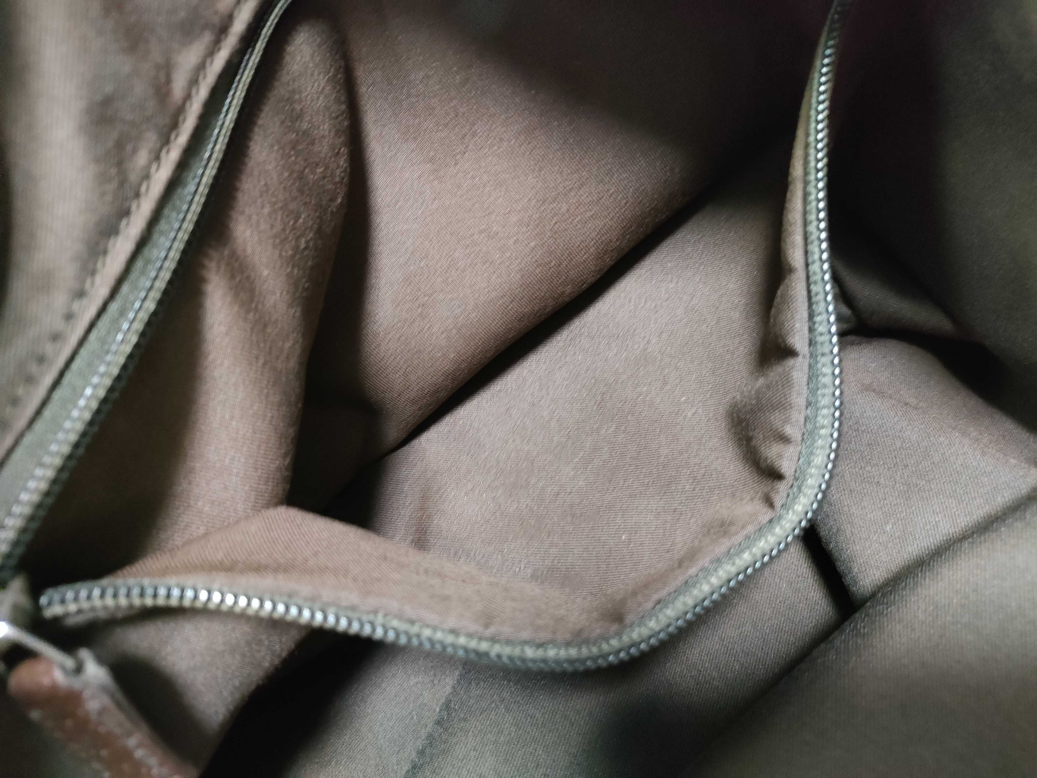 Sherry Tote Bag GG Canvas Leather 131233 506631 Beige Tote Bag — view 15