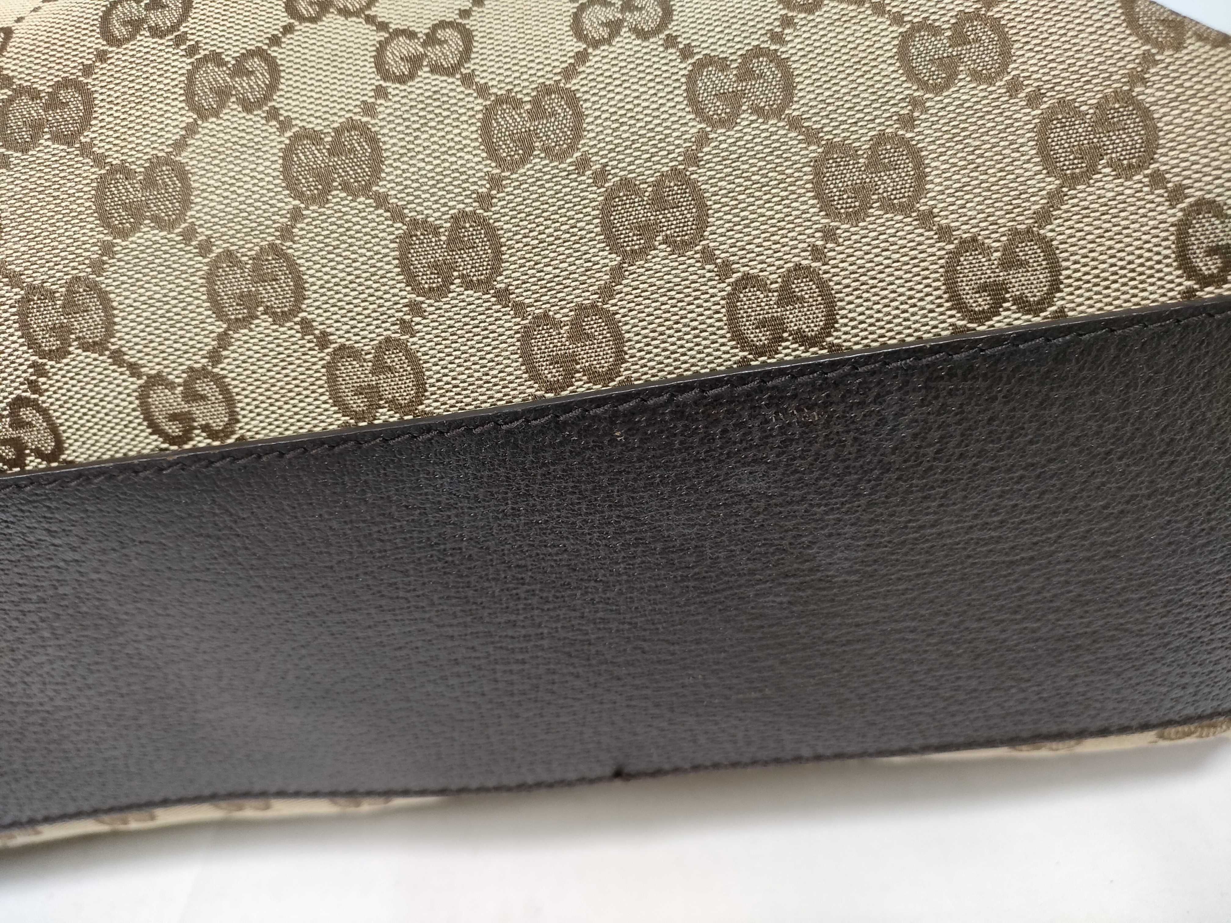 Sherry Tote Bag GG Canvas Leather 131233 506631 Beige Tote Bag — view 4