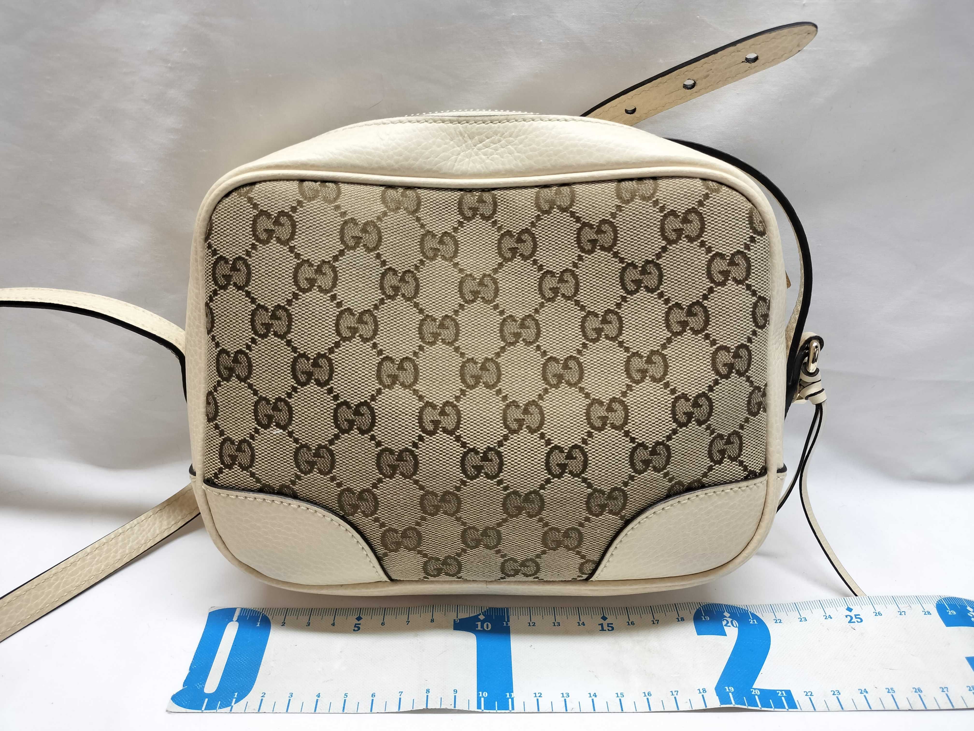 GG Canvas Shoulder Bag 449413 520981 — view 2