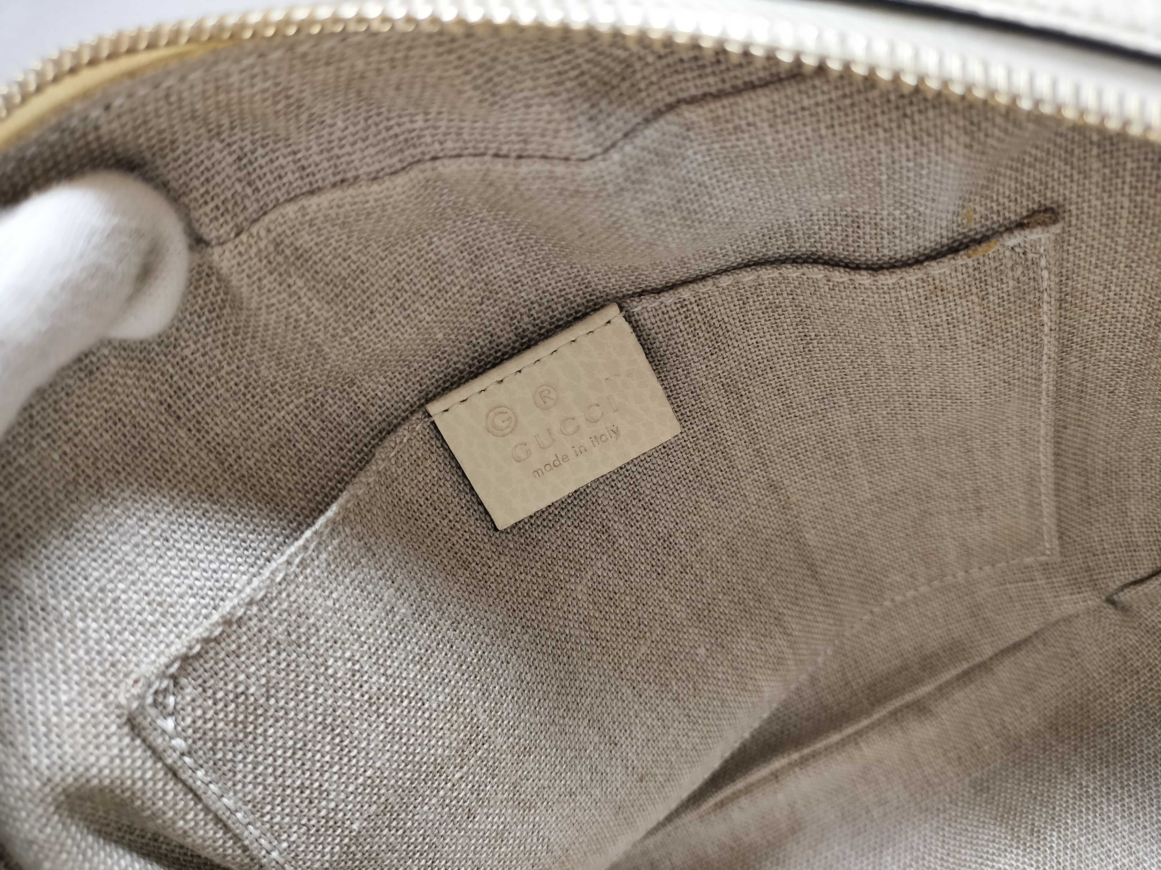 GG Canvas Shoulder Bag 449413 520981 — view 11