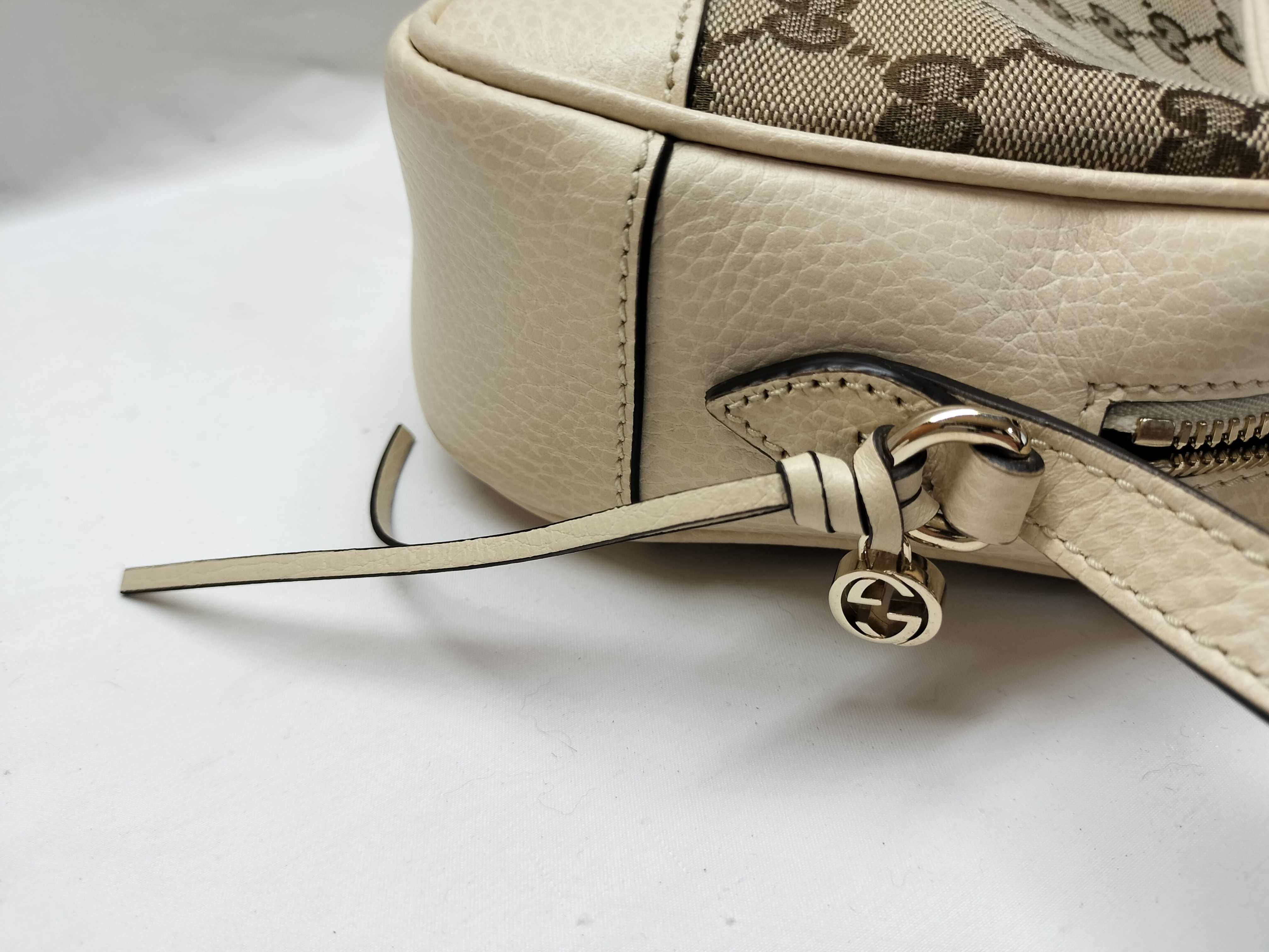GG Canvas Shoulder Bag 449413 520981 — view 9
