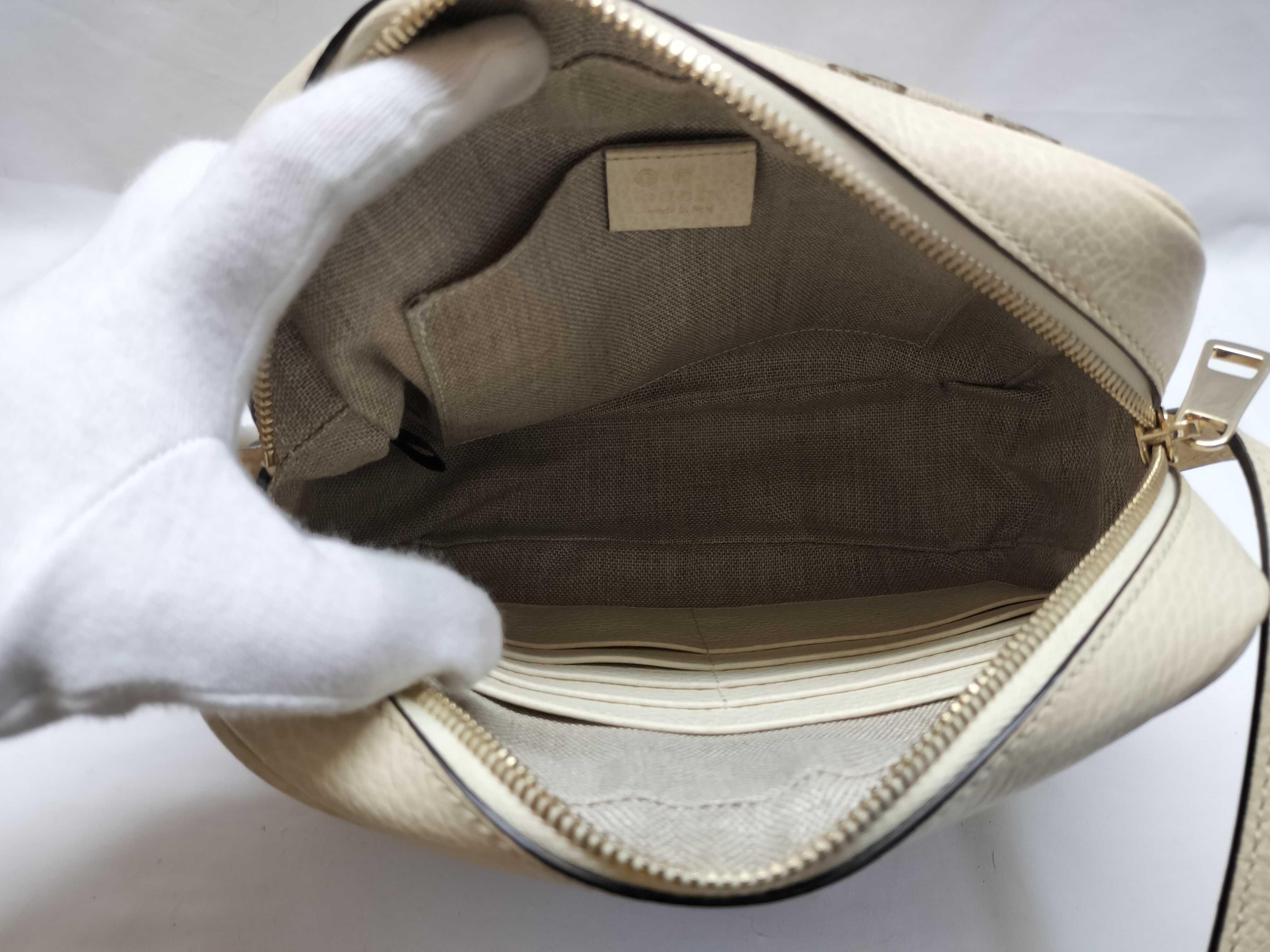 GG Canvas Shoulder Bag 449413 520981 — view 10