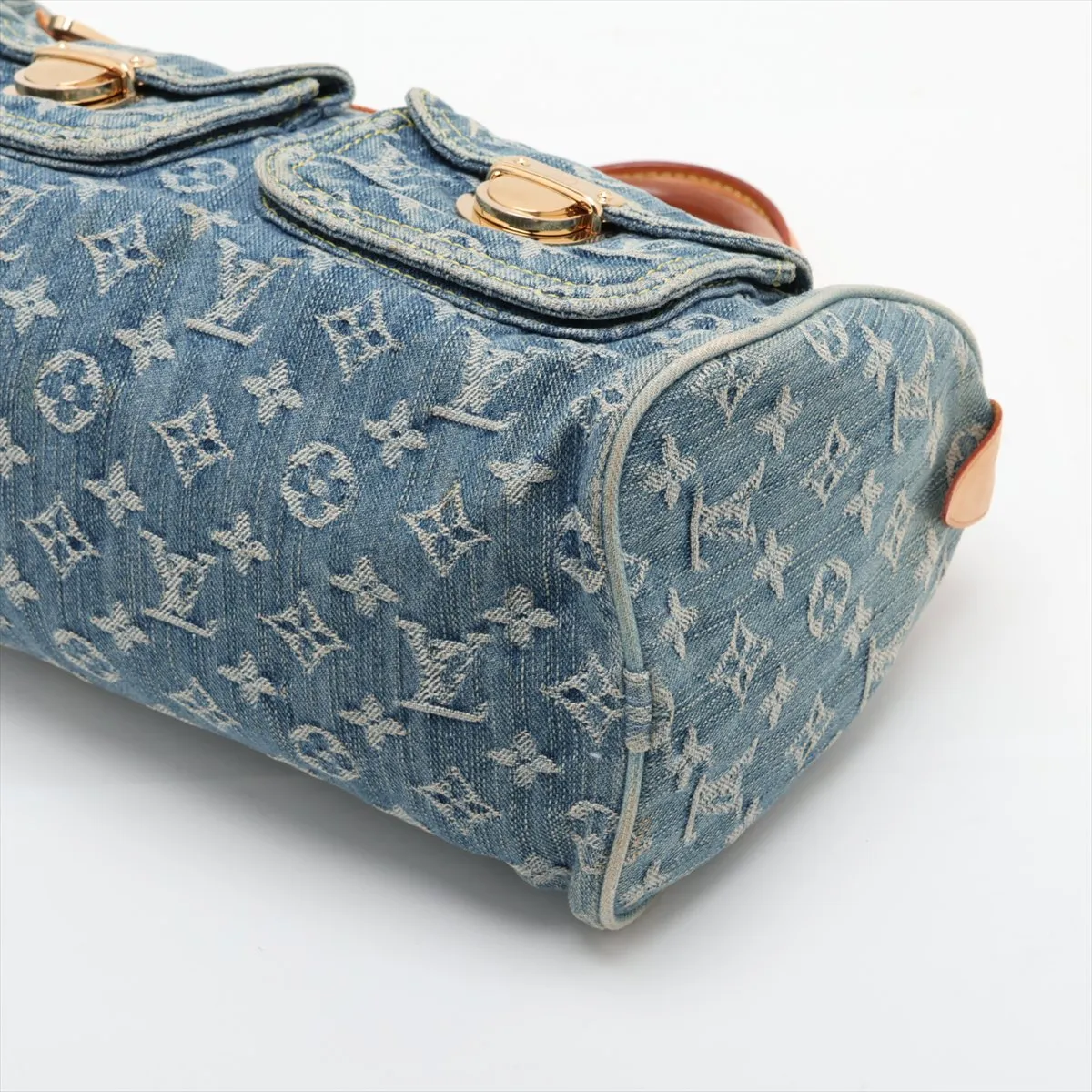 Monogram Denim Neo Speedy M95019 SP0066 Blue — view 3