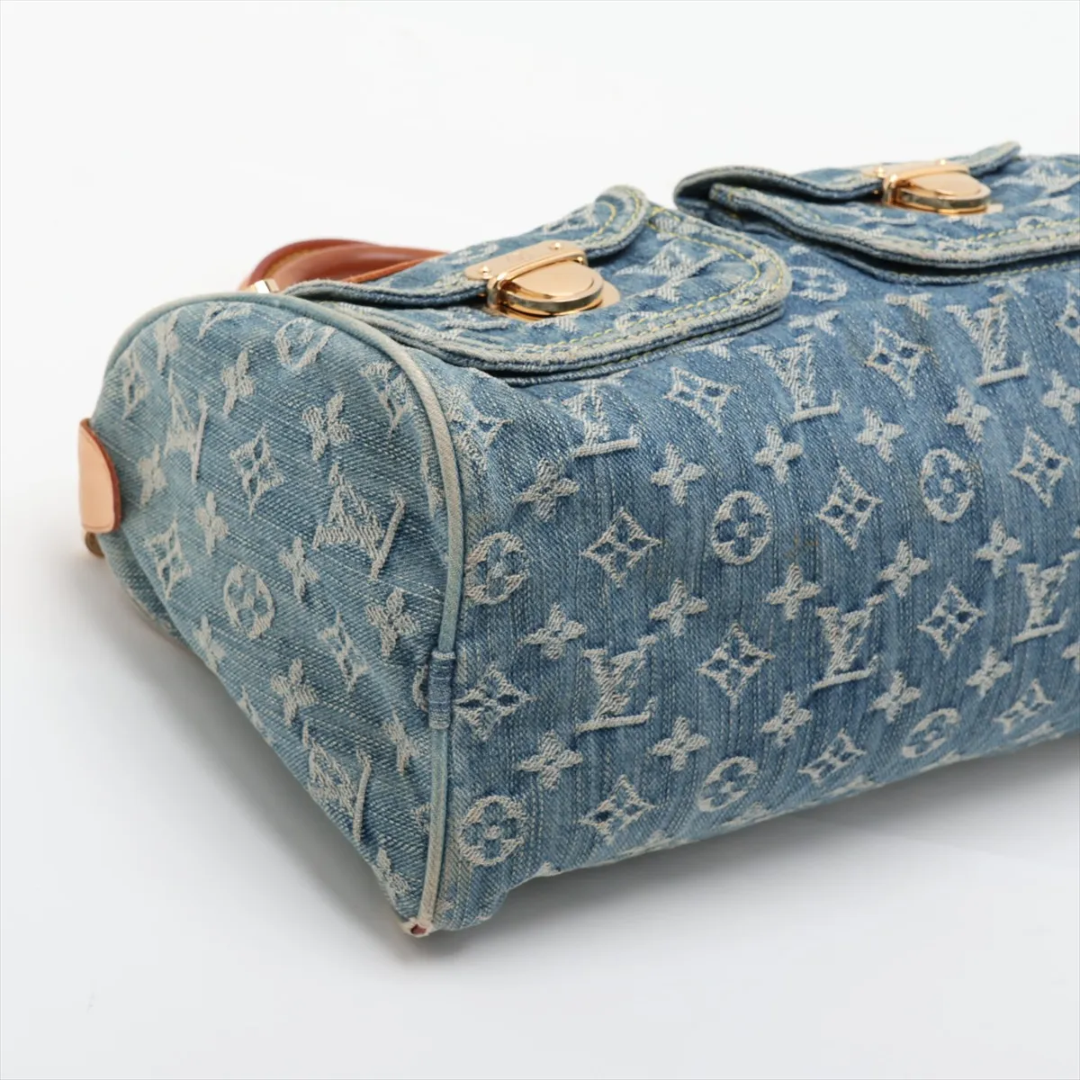 Monogram Denim Neo Speedy M95019 SP0066 Blue — view 4