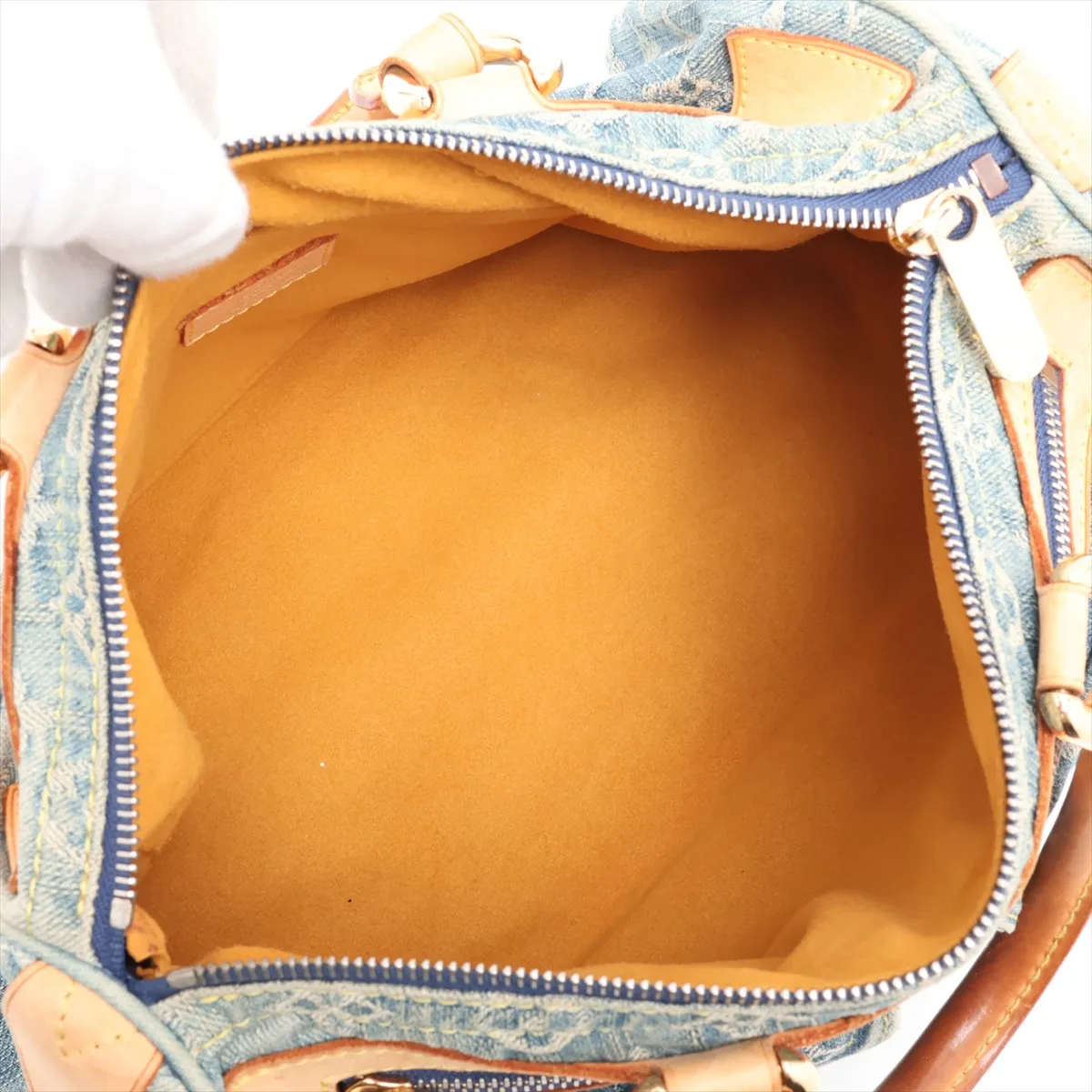 Monogram Denim Neo Speedy M95019 SP0066 Blue — view 7