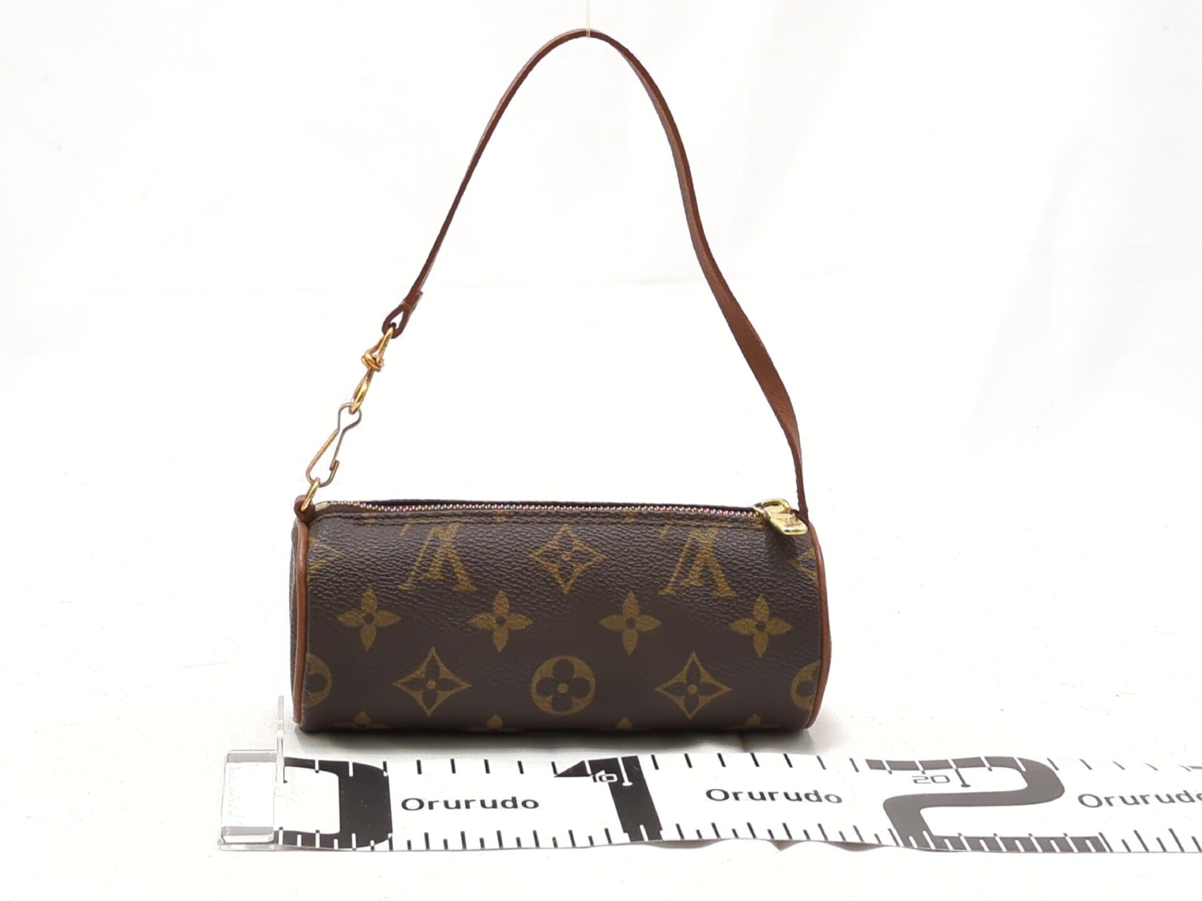 Monogram Papillon Pouch Handbag — view 2