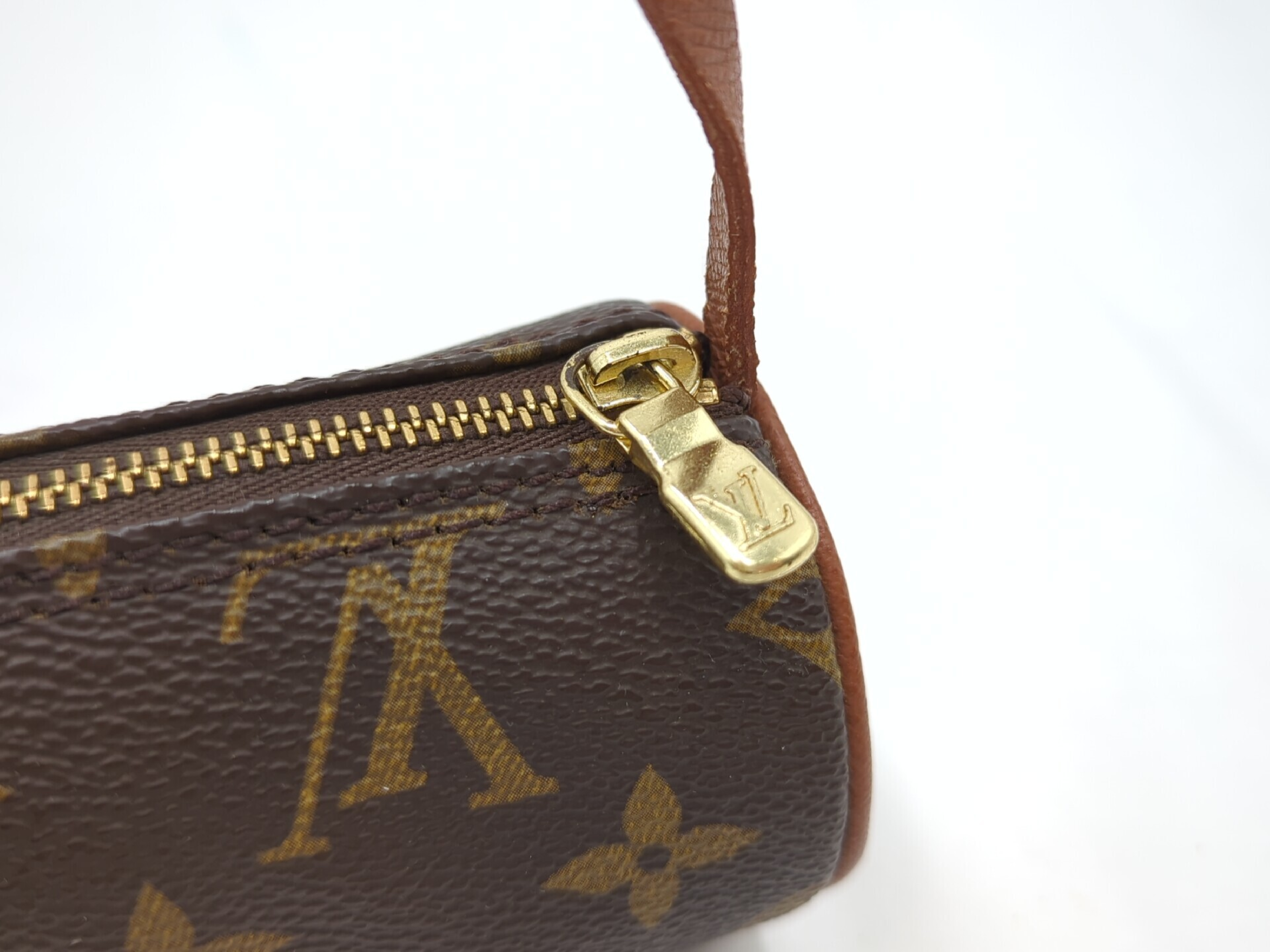 Monogram Papillon Pouch Handbag — view 8