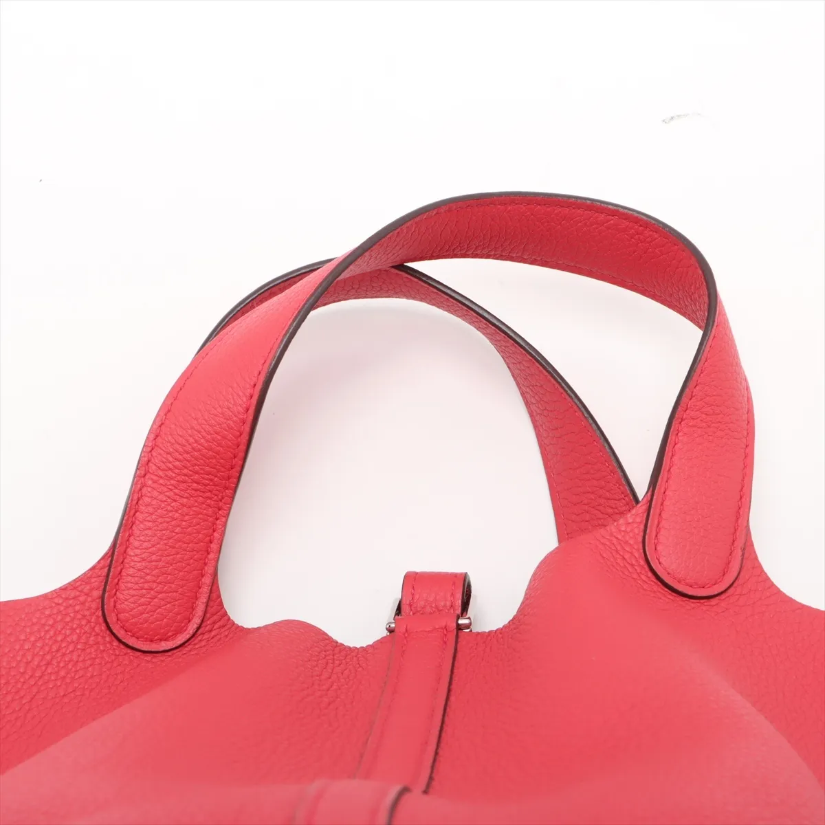 Picotin Lock 18 PM, Taurillon Maurice leather, Rose Mexico, Silver hardware, Year: 2020 — view 6