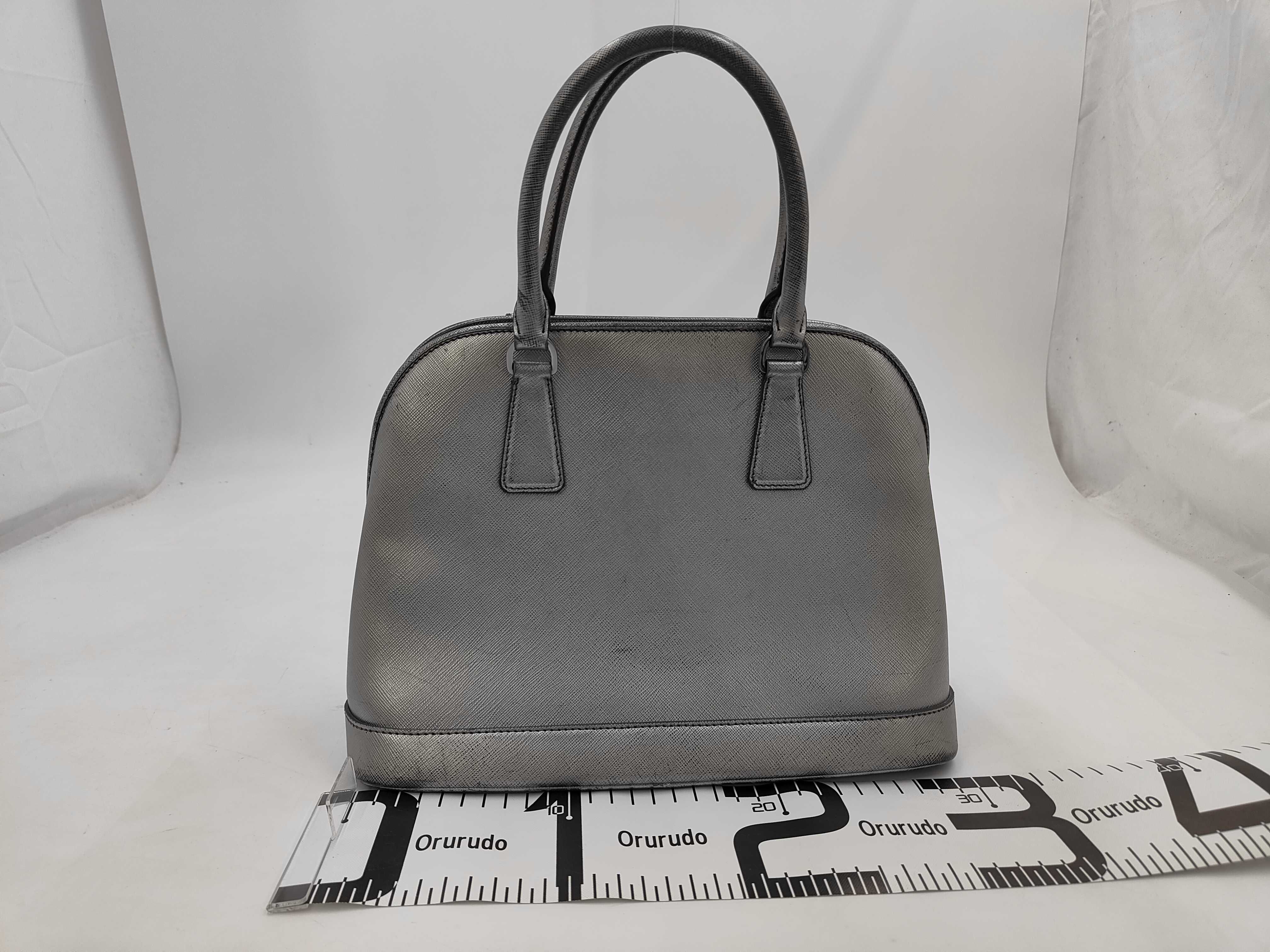 BAG LEATHER 2WAY SILVER Shoulder Bag — view 2