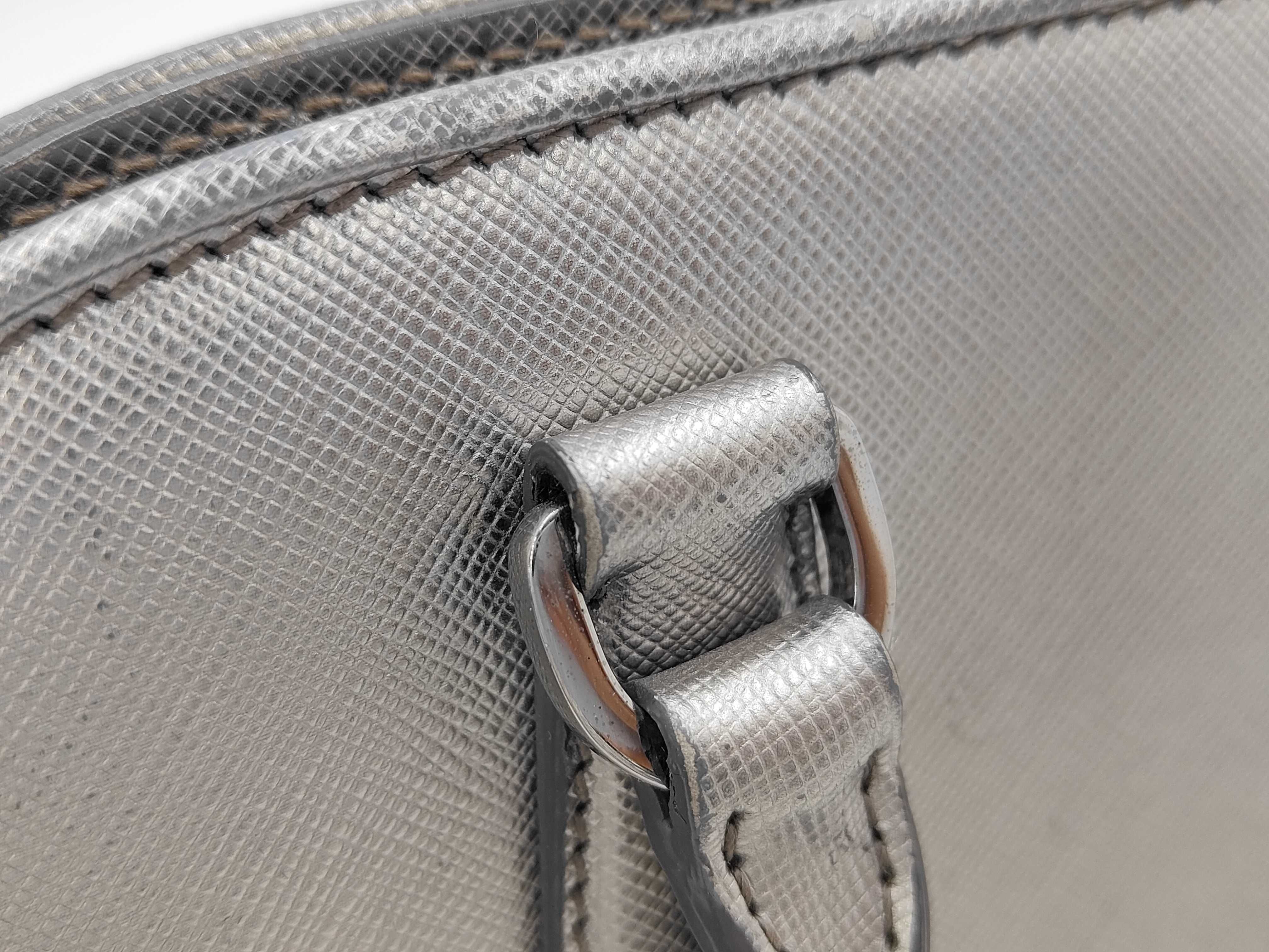 BAG LEATHER 2WAY SILVER Shoulder Bag — view 7