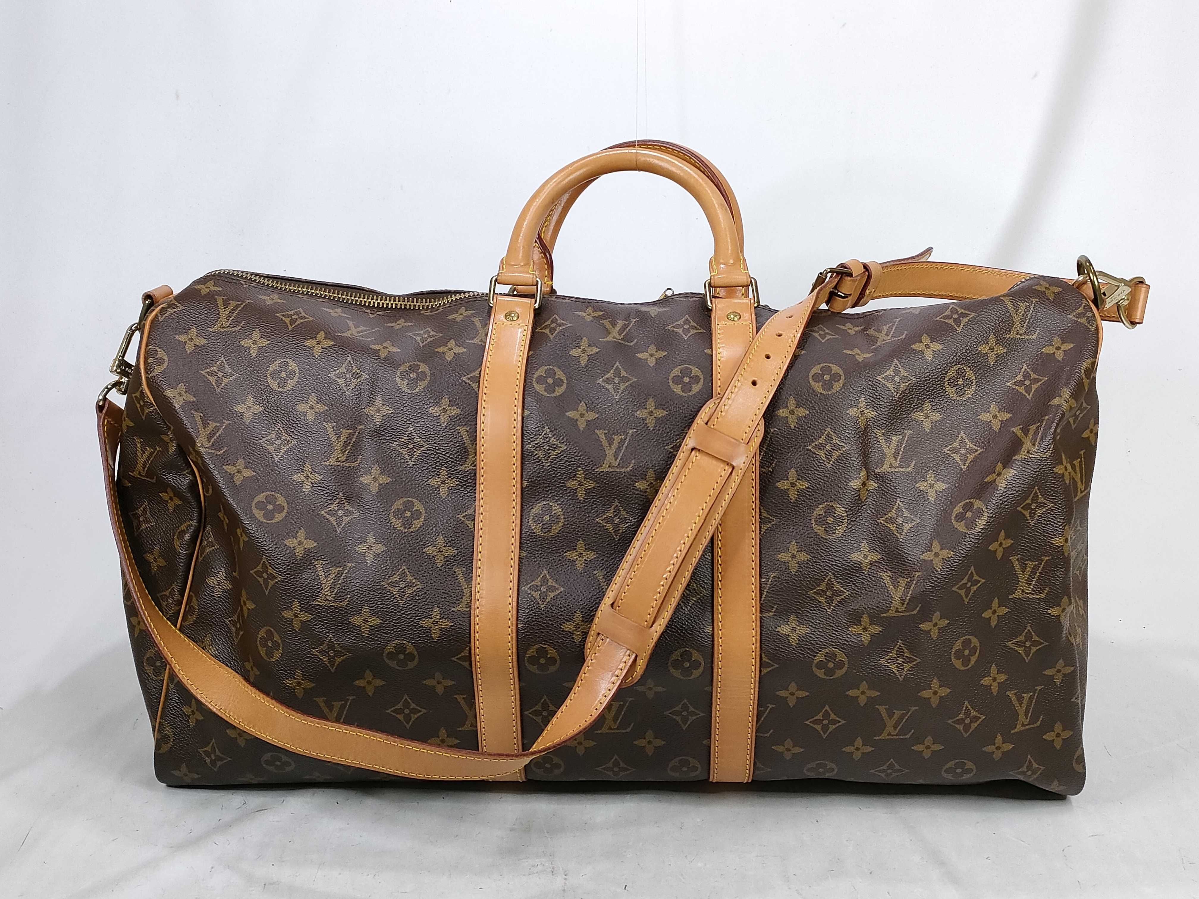 Monogram Keepall Bandoulière 55 M41414 VI882 Boston Bag