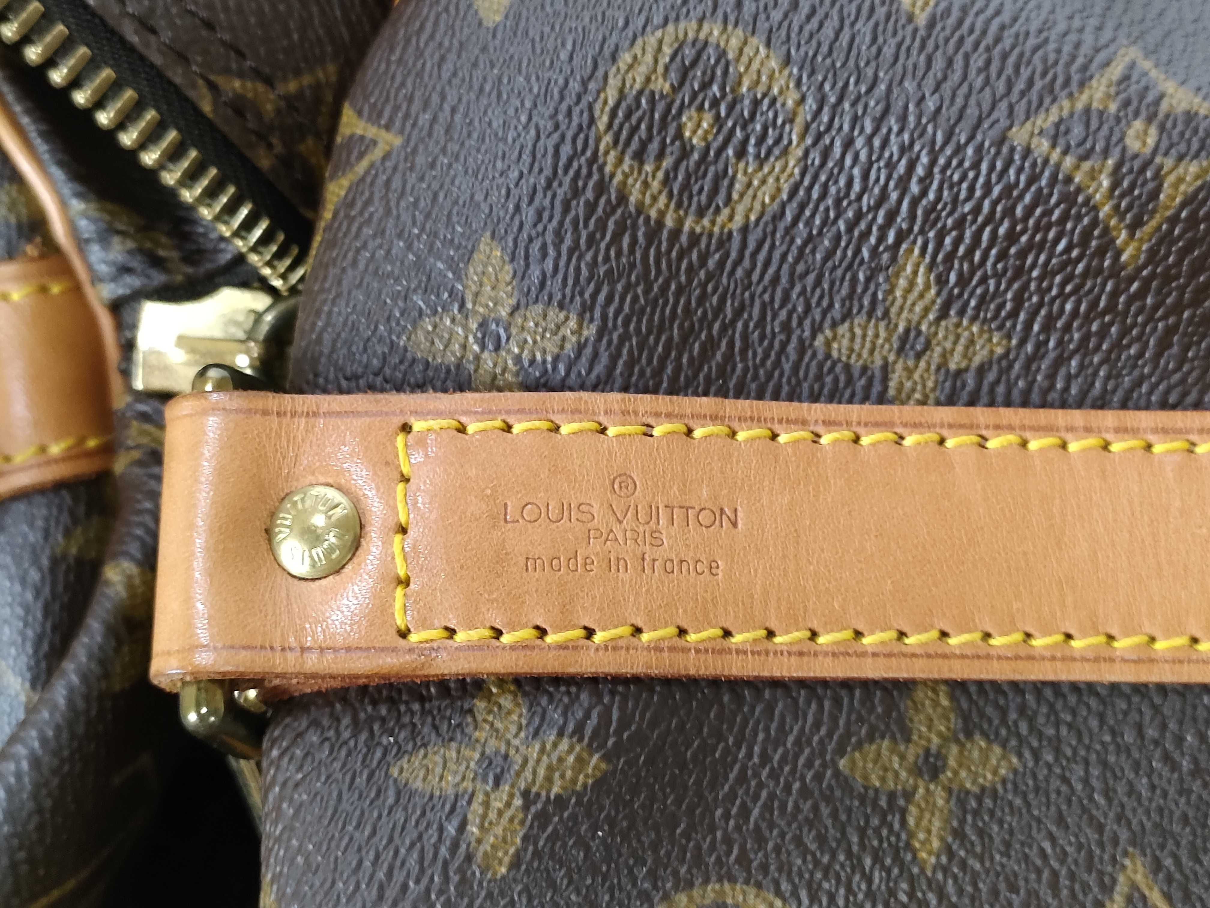Monogram Keepall Bandoulière 55 M41414 VI882 Boston Bag — view 12