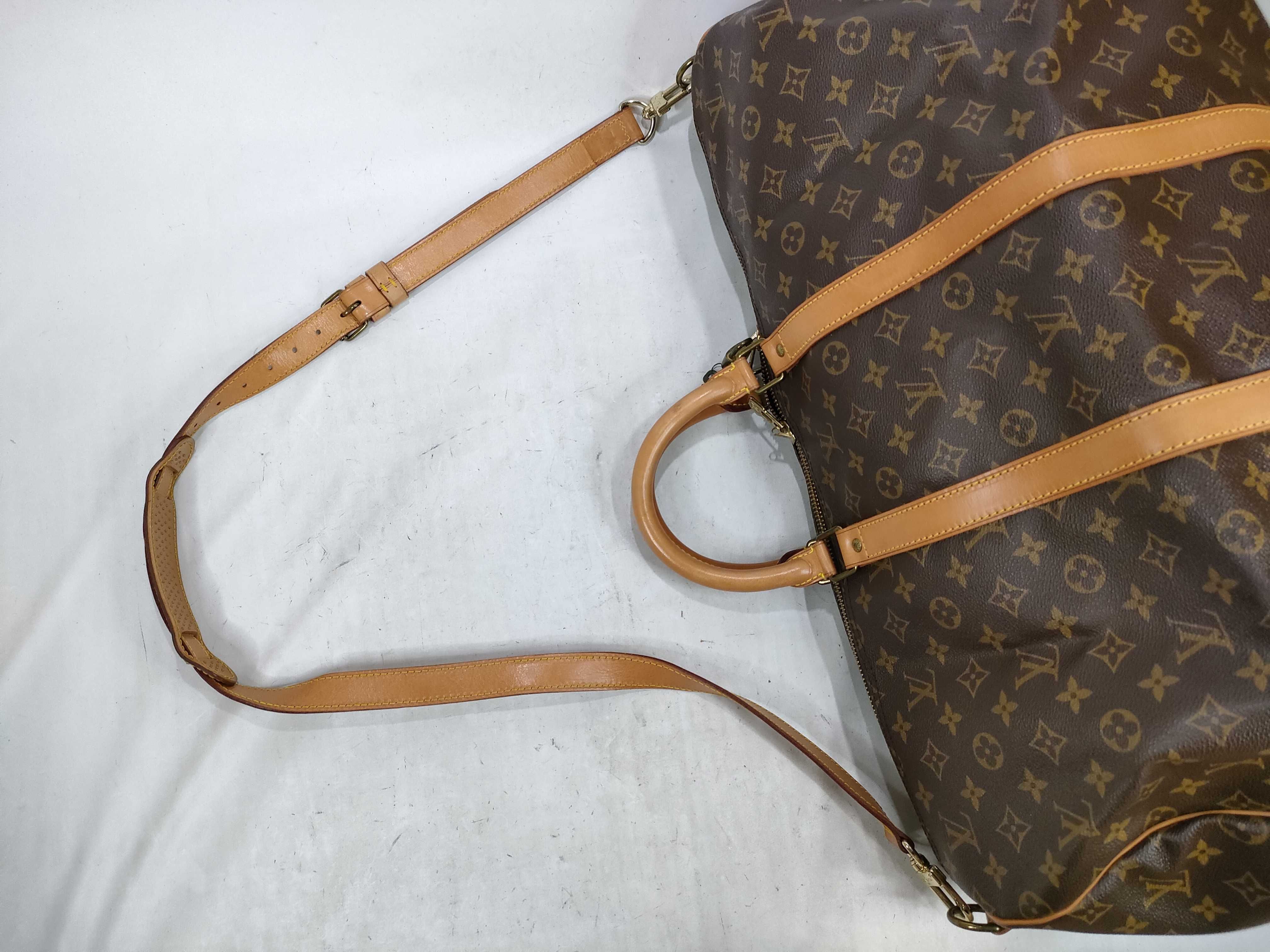 Monogram Keepall Bandoulière 55 M41414 VI882 Boston Bag — view 6