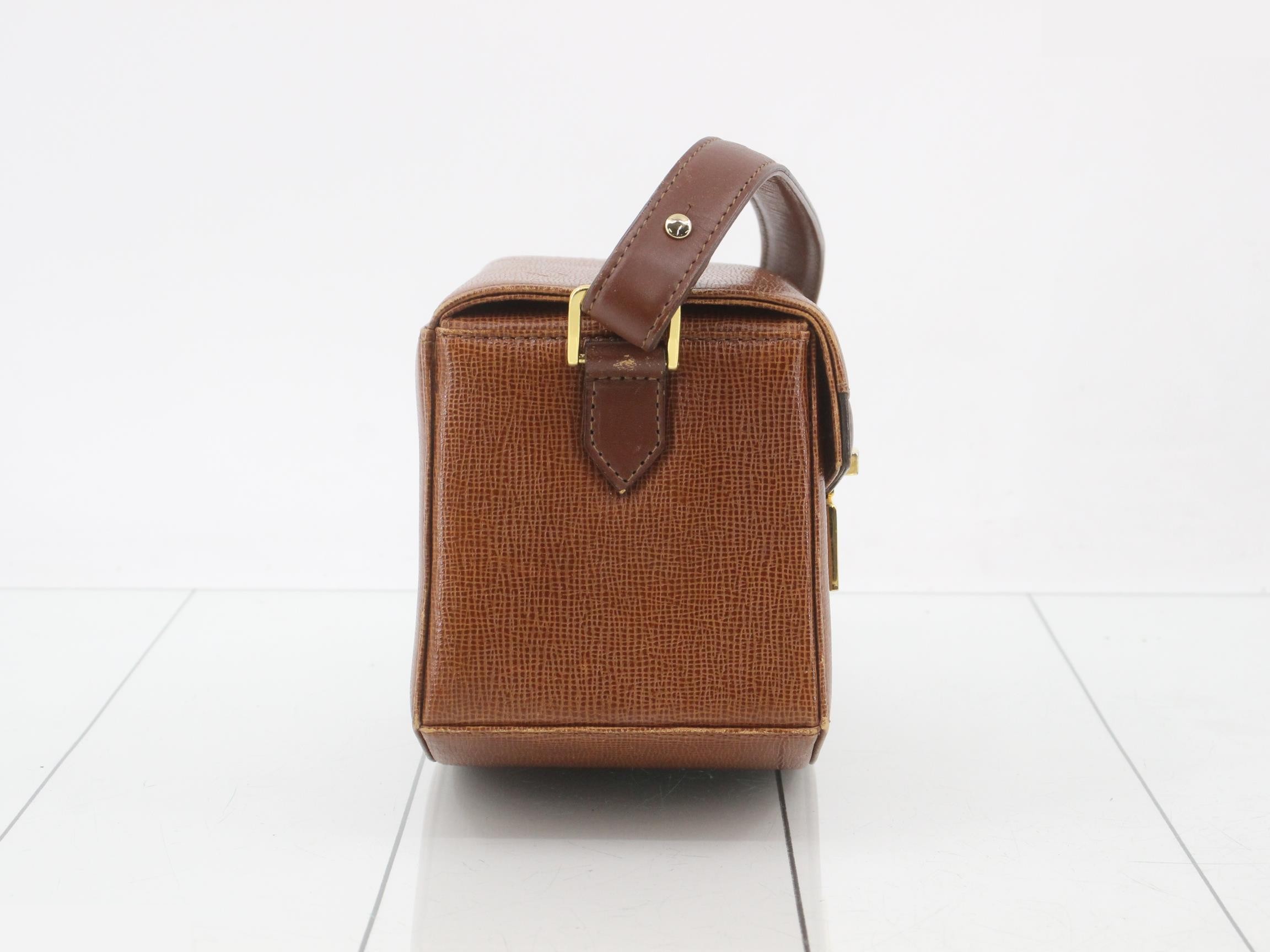 leather handbag, brown. — view 4