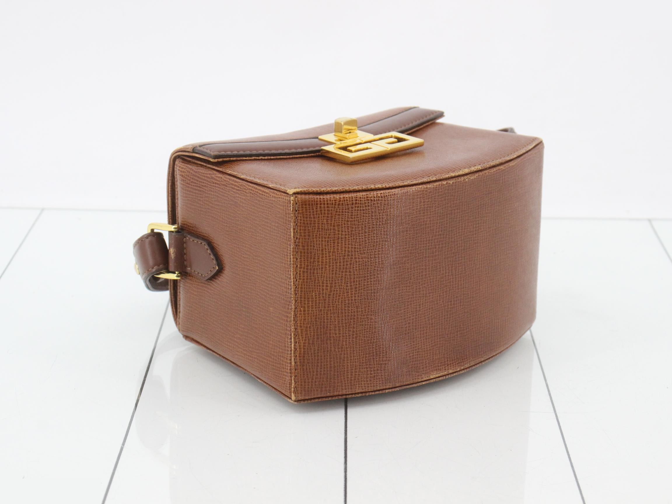 leather handbag, brown. — view 5